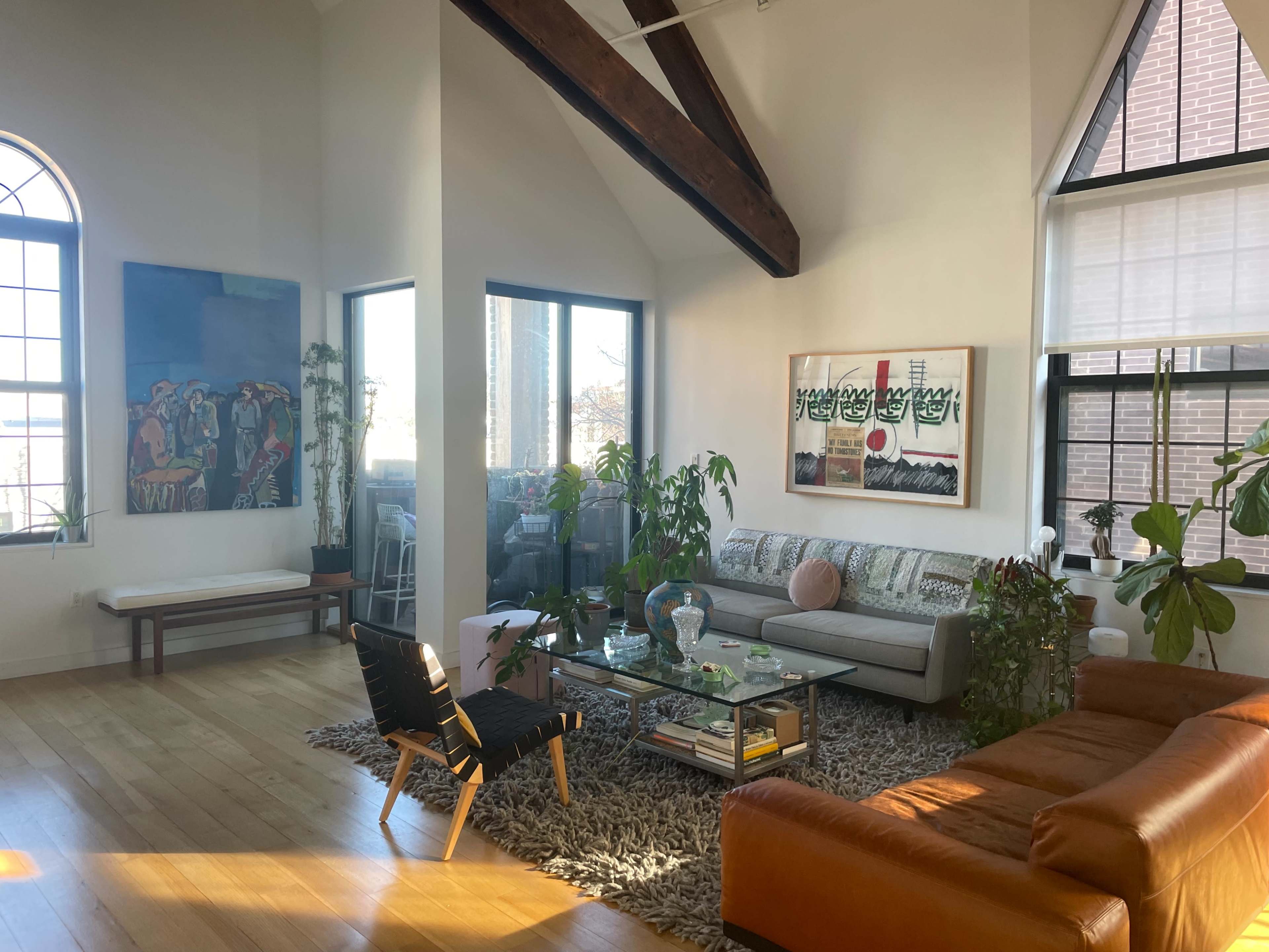 Unique Converted Church Loft Apartment with Soaring Ceilings and Great Light Image in Greenpoint, Brooklyn, NY