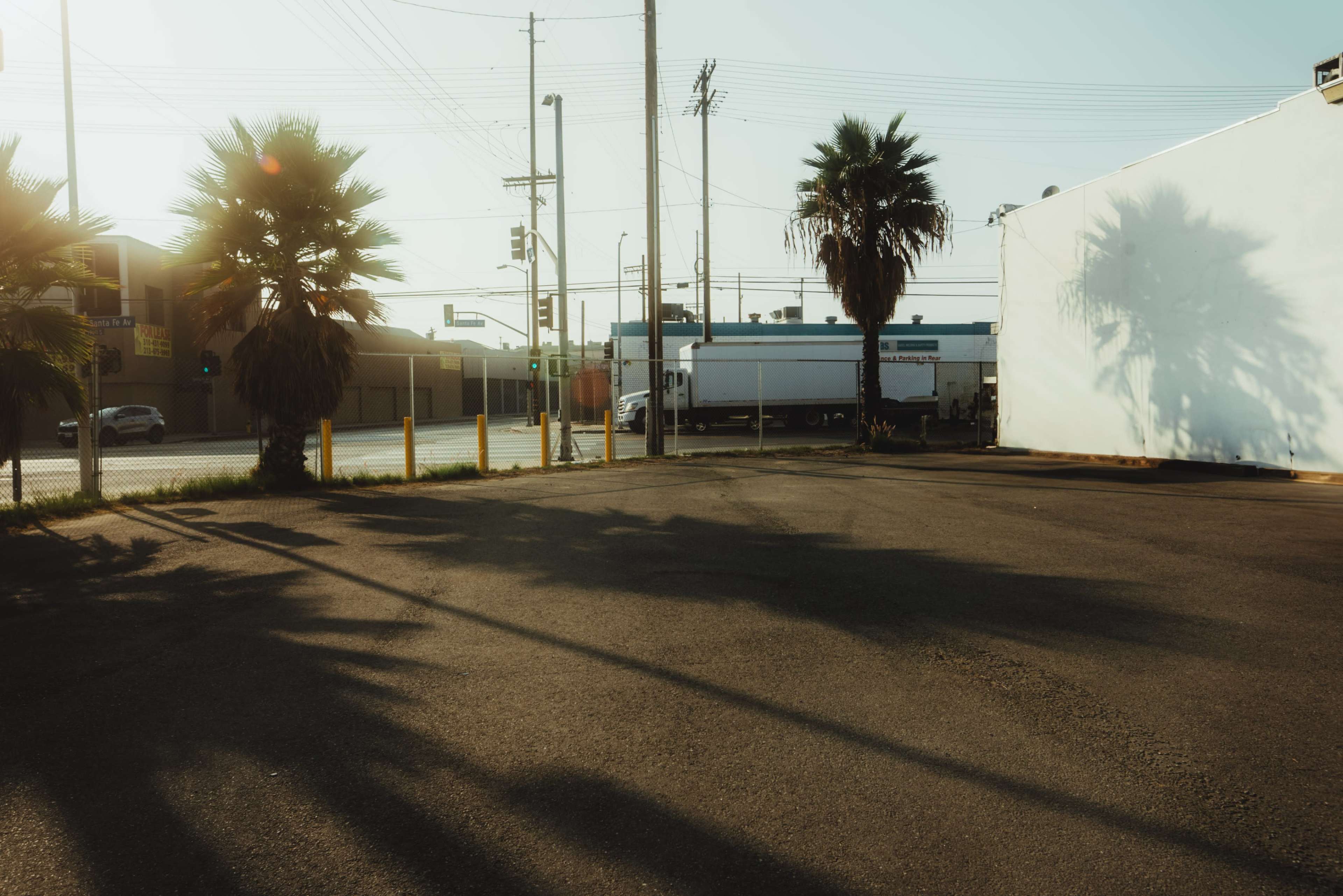 Downtown LA Private Gated Parking Lot Image in Central LA, los angeles, CA