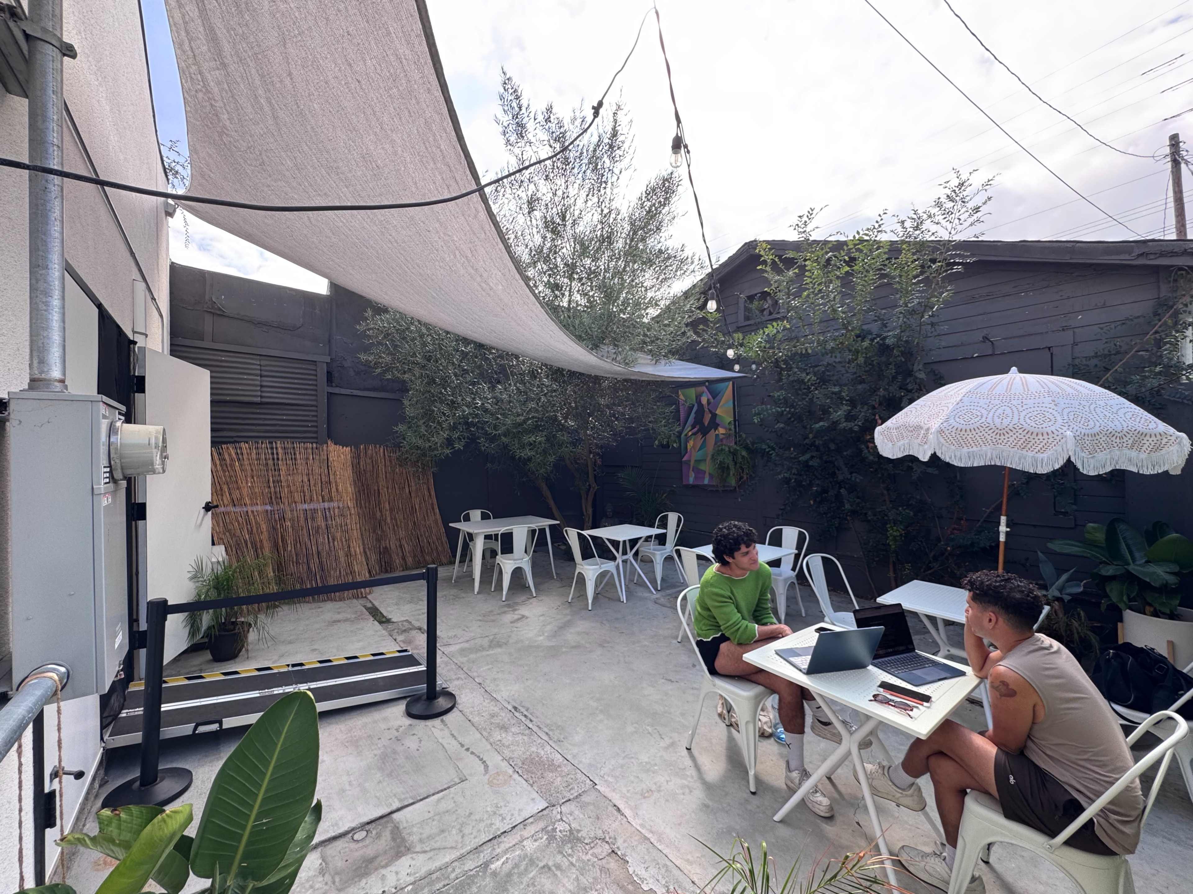 Urban Cafe and Backyard Oasis in the Heart of West Hollywood Image in Central LA, West Hollywood, CA