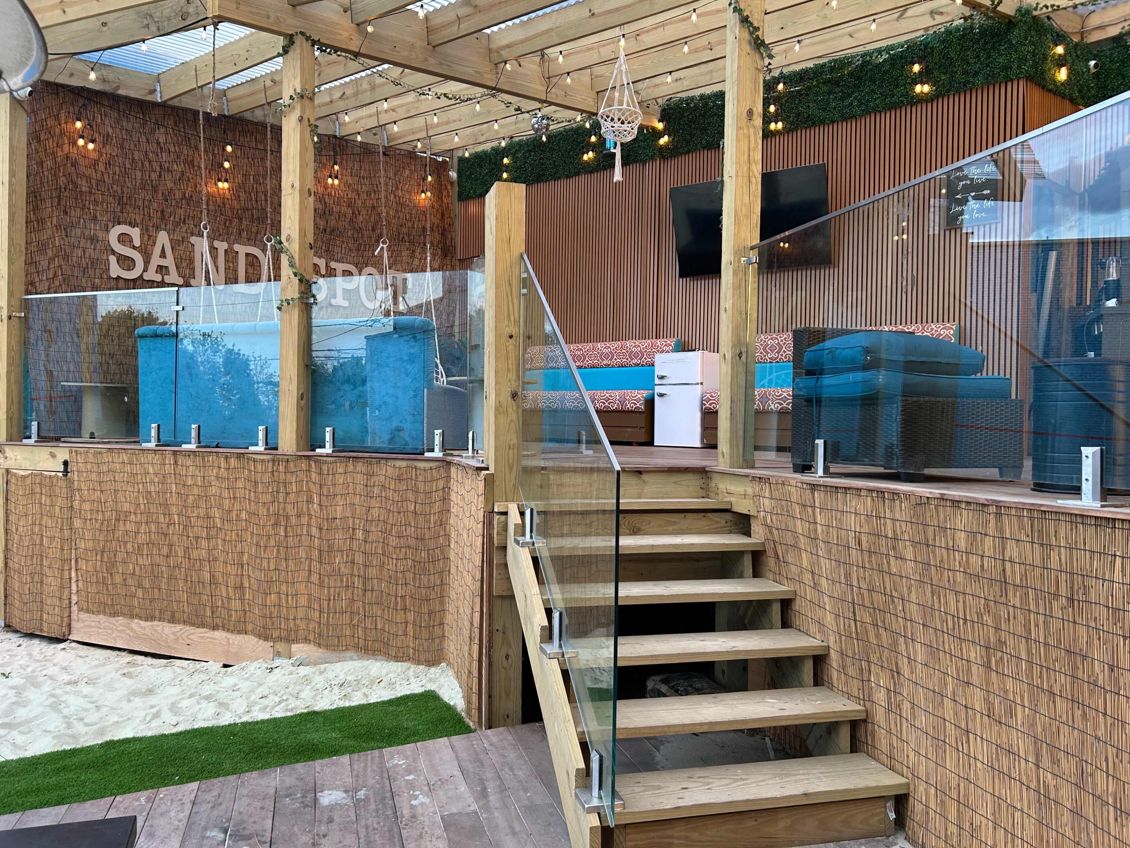 Sand Spot - Beach Bar Vibes Hidden Gem + Volleyball in Sand Image in Dayton, Newark, NJ