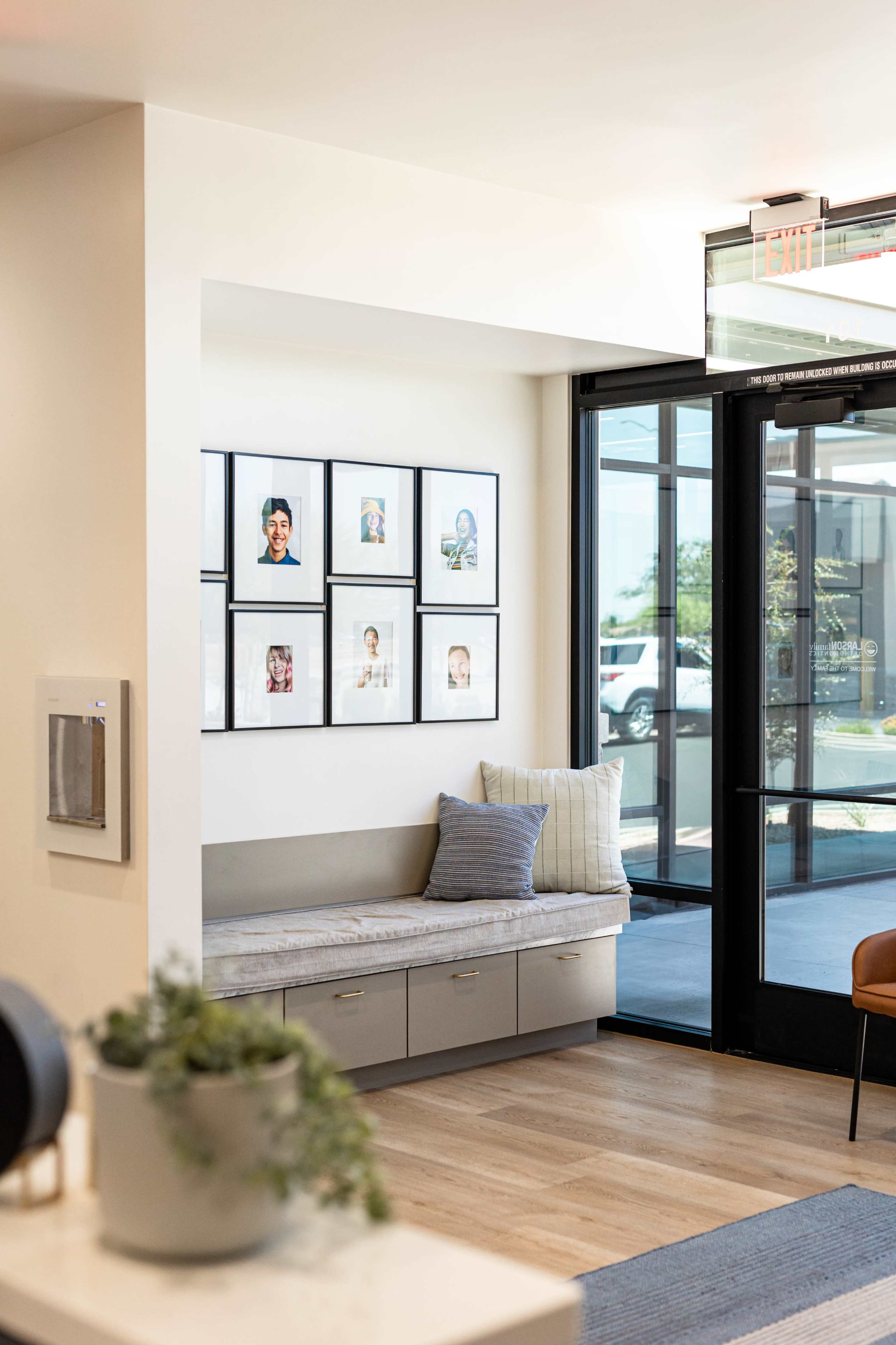 Orthodontic Office with modern comfortable waiting room. Image in Gilbert, Gilbert, AZ
