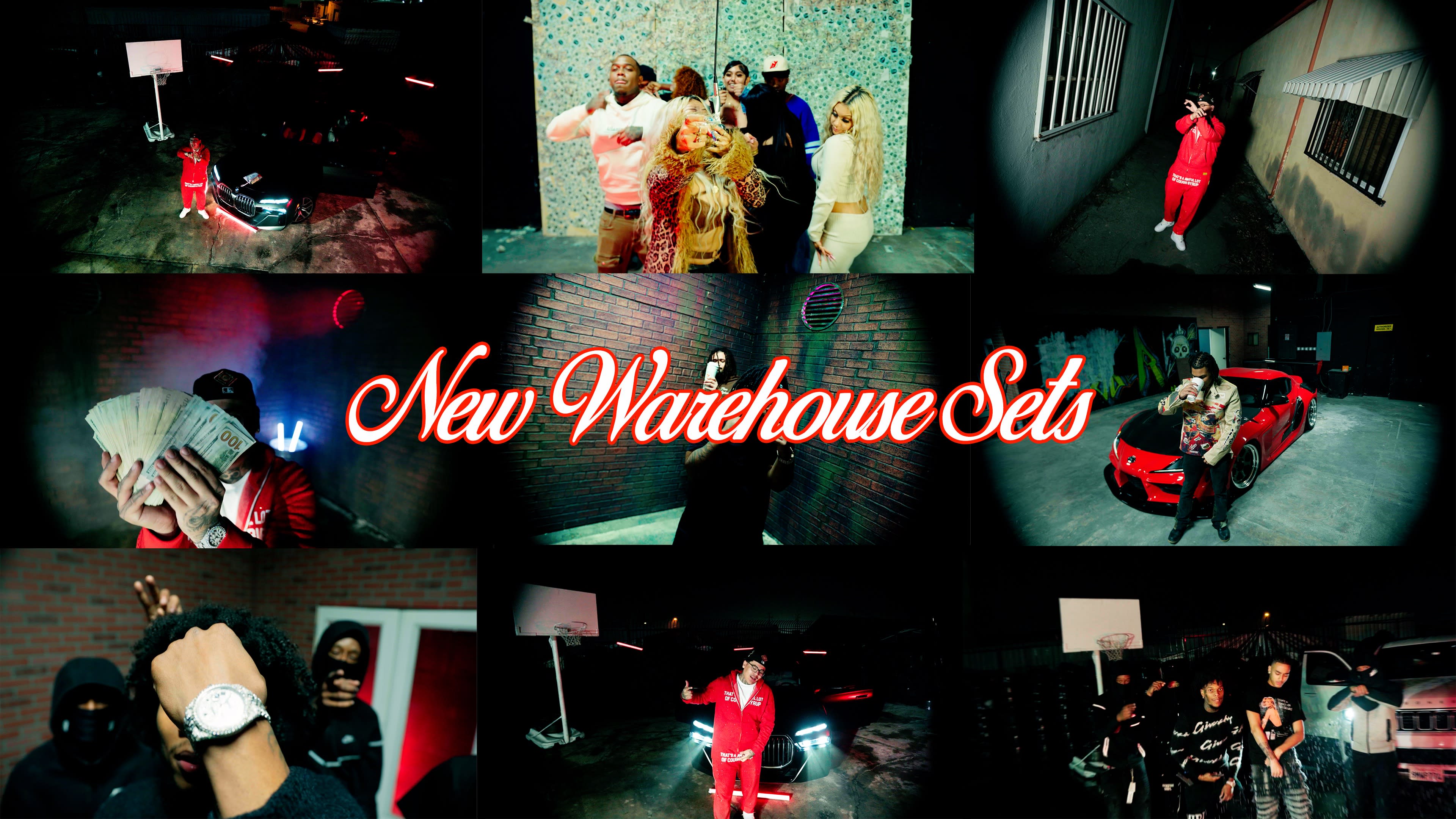 Huge 6000 Sq Ft. Industrial  Warehouse with Movie Sets + Outdoor Lot For Cars Image in South El Monte, El Monte, CA