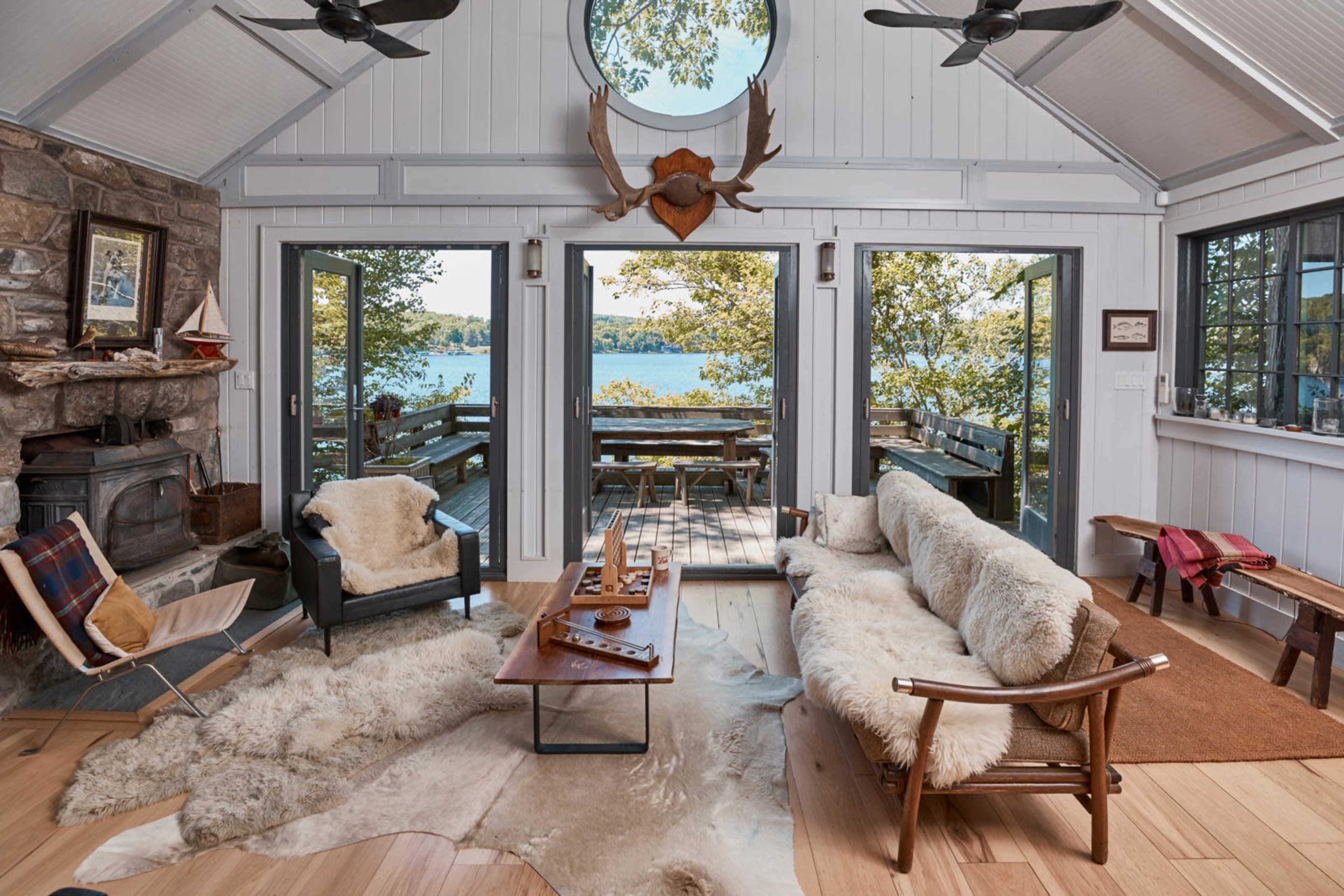 Upstate NY Lakehouse with Incredible Sunset Views Image in Copake, Craryville, NY