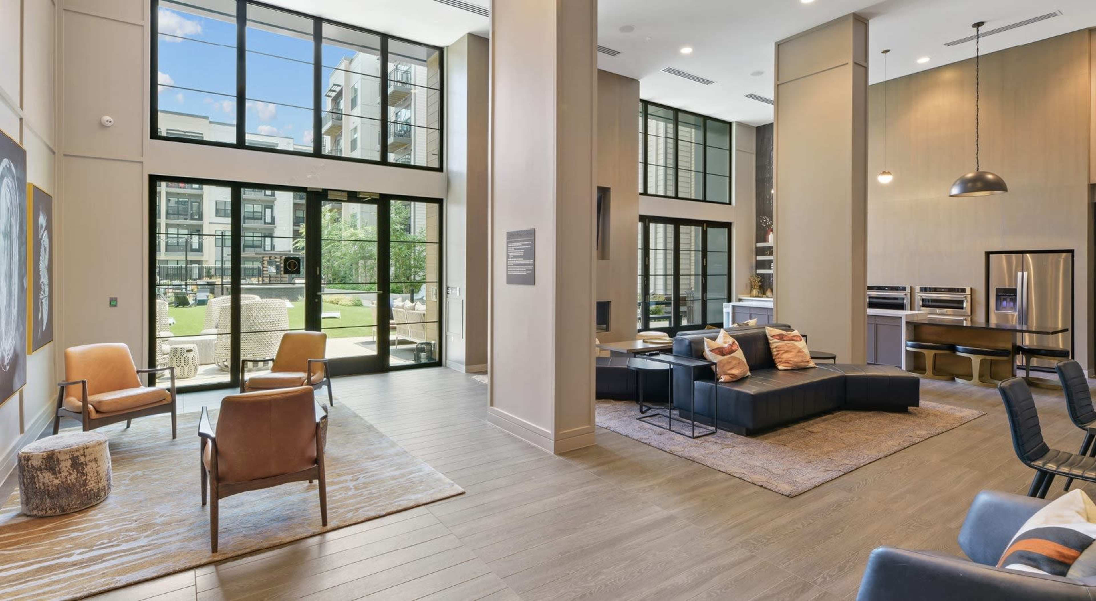 Suburban spacious social lounge Image in Hunter Mill District, Herndon, VA