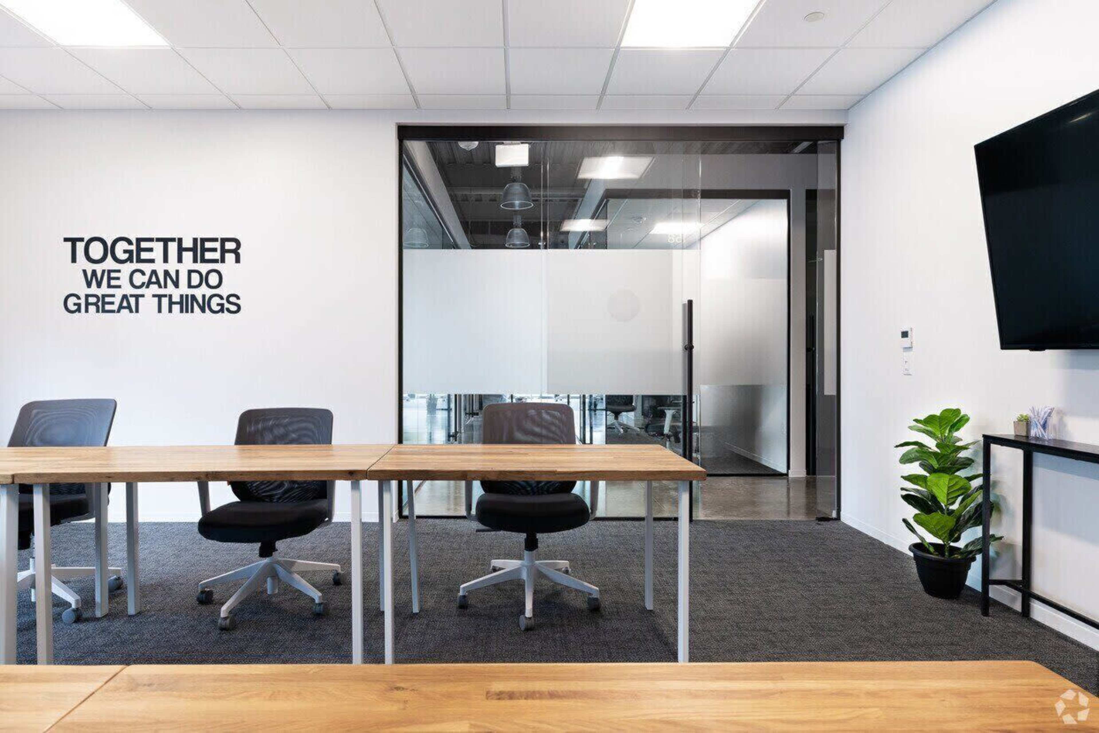 Modern 12-Person Meeting Room in Newport News | Egret Image in Tech Center, Newport News, VA