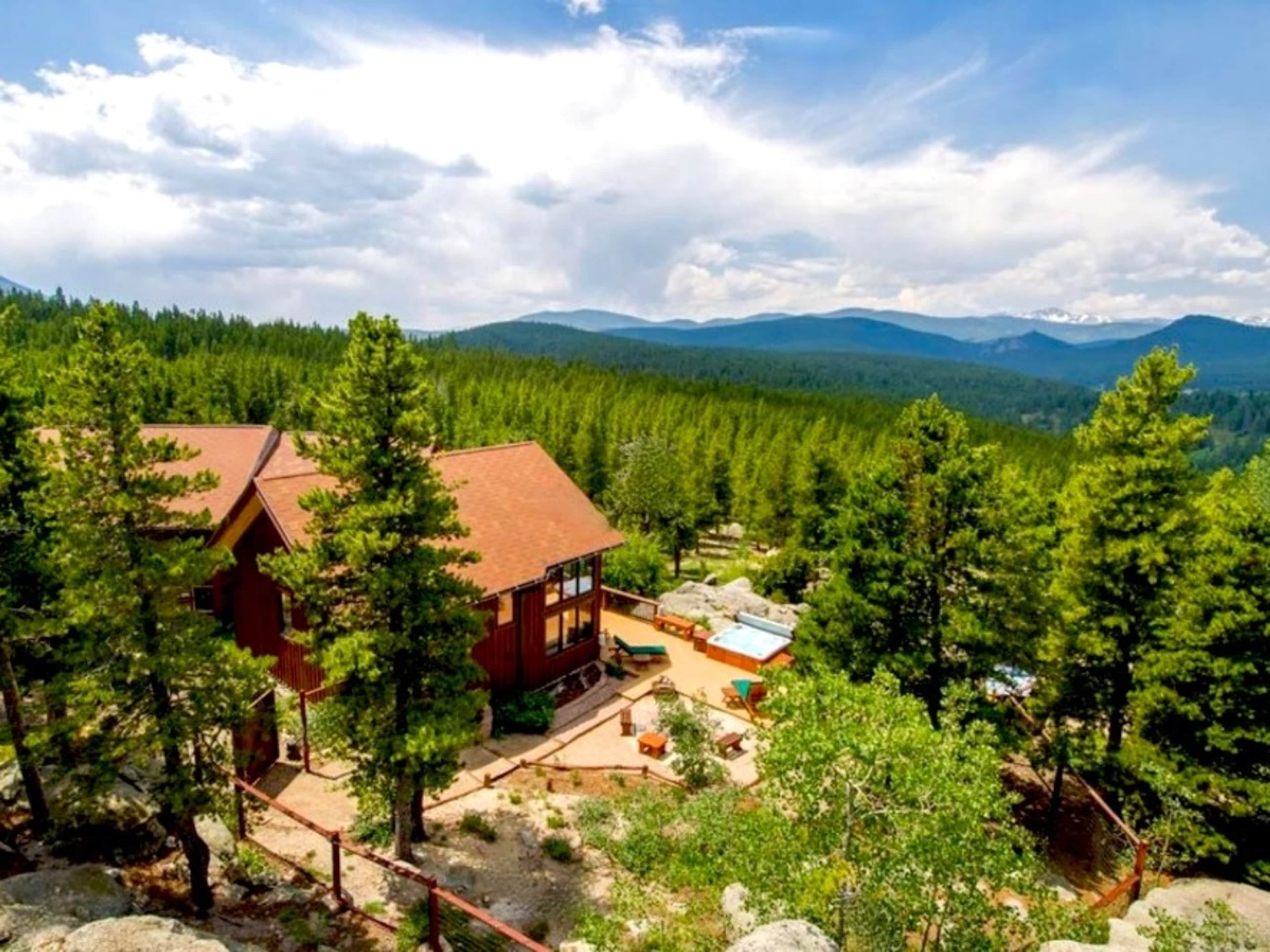 Interior spaces of the Log Cabin