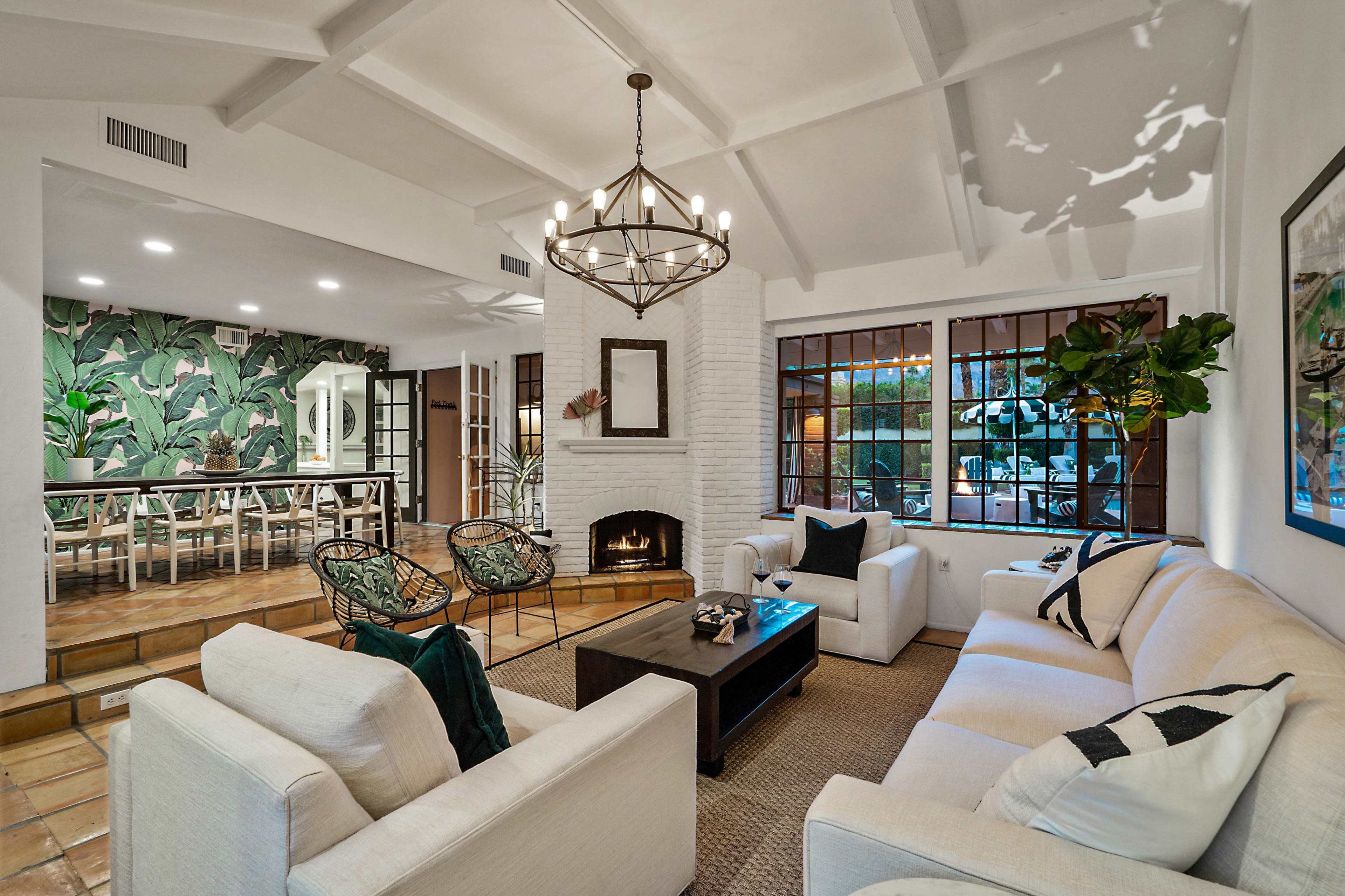 Colonial Spanish compound in Palm Springs Movie Colony Image in The Movie Colony, Palm Springs, CA