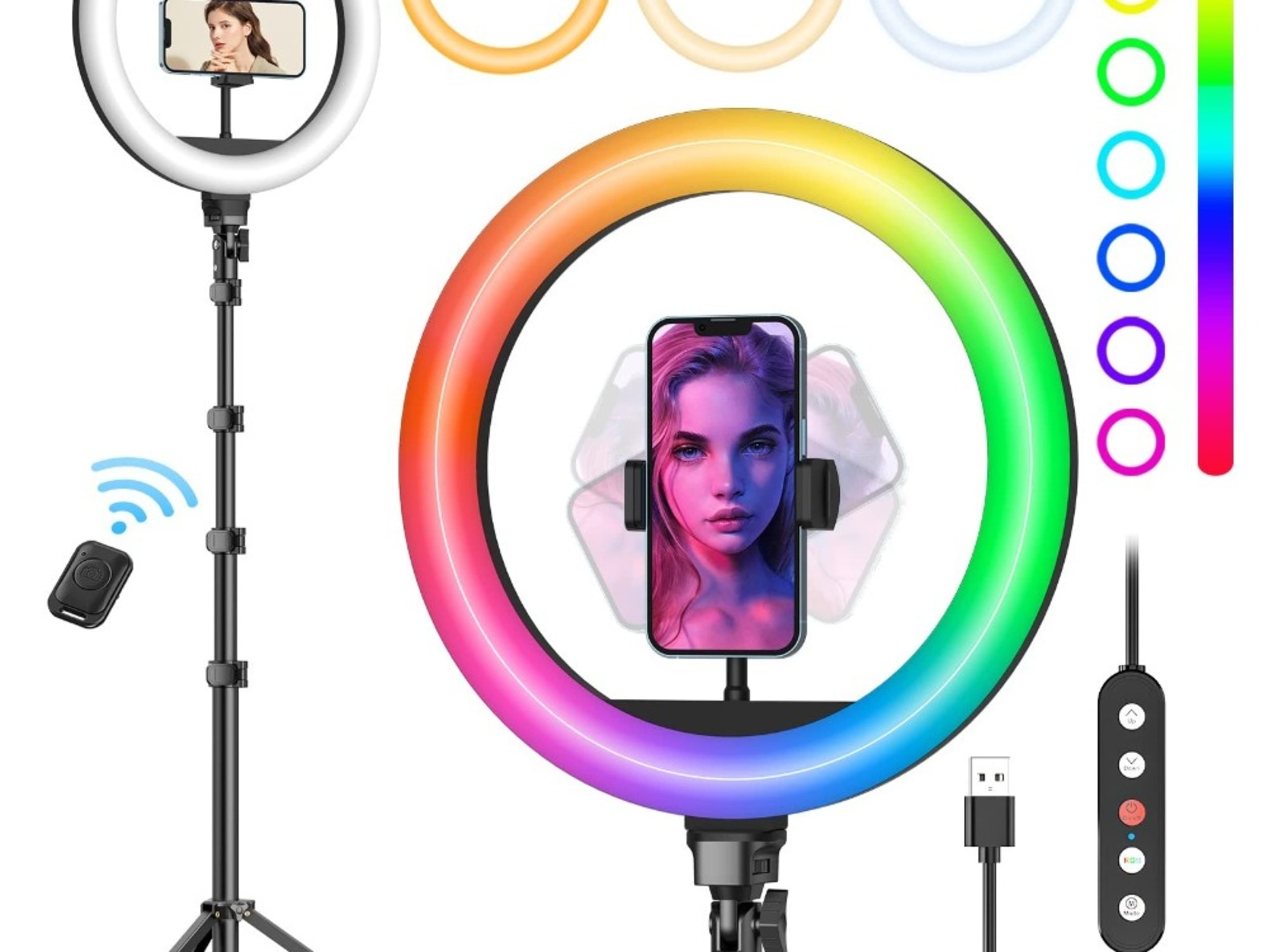 Selfie Ring light with tripod