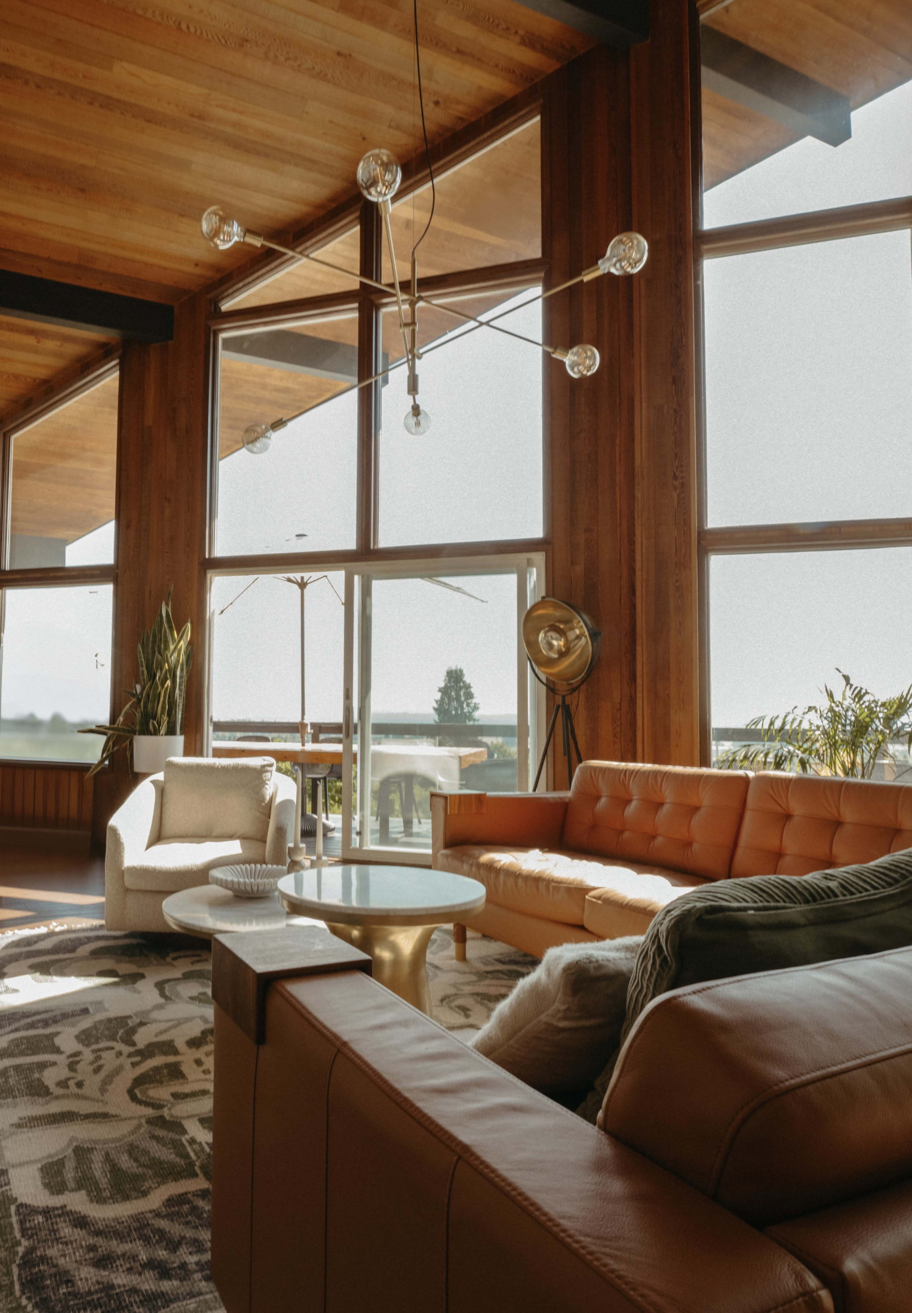 20ft Cedar A-Frame | Mid-Century Modern Dream with 200-Mile Views Image in Scappoose, Scappoose, OR