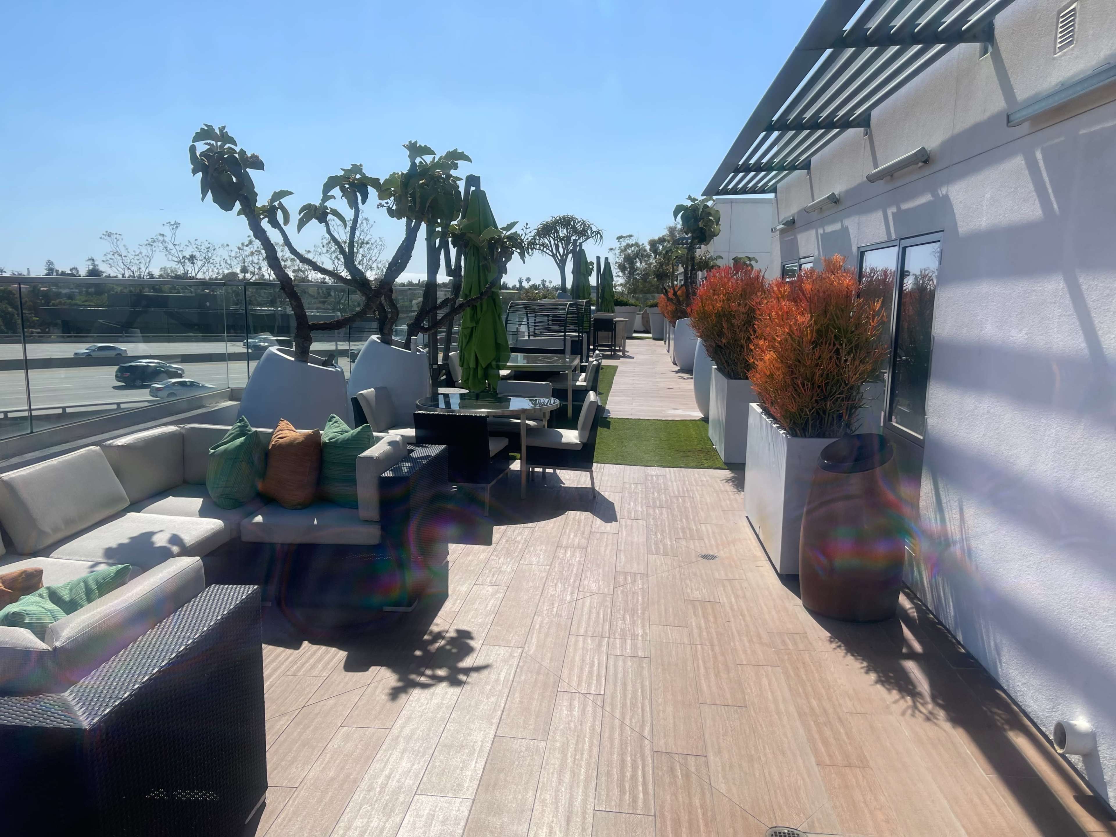 Rooftop Deck with Ample Setting Image in Sawtelle, Los Angeles, CA