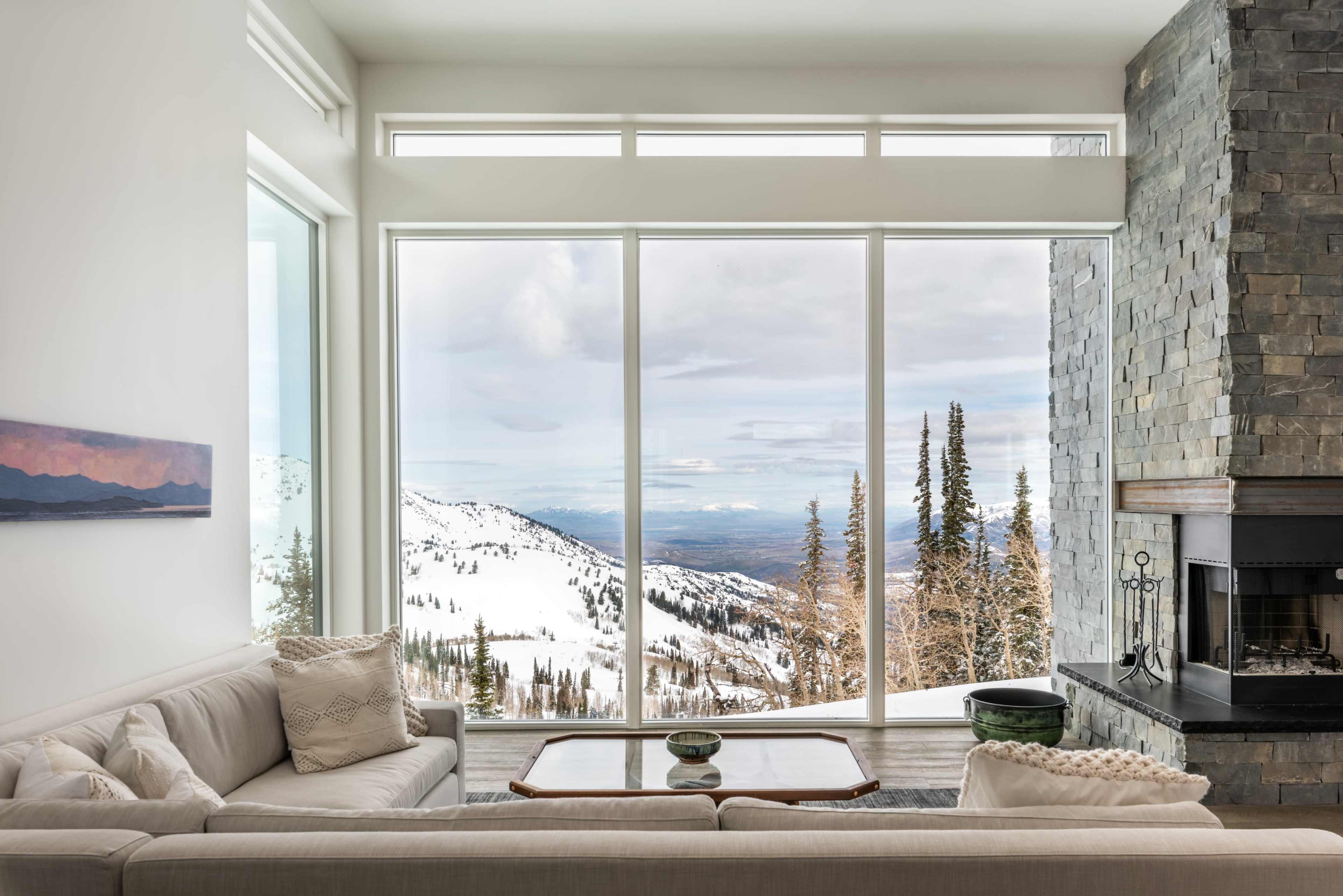 Modern Ski Chalet at Powder Mountain Image in , Eden, UT