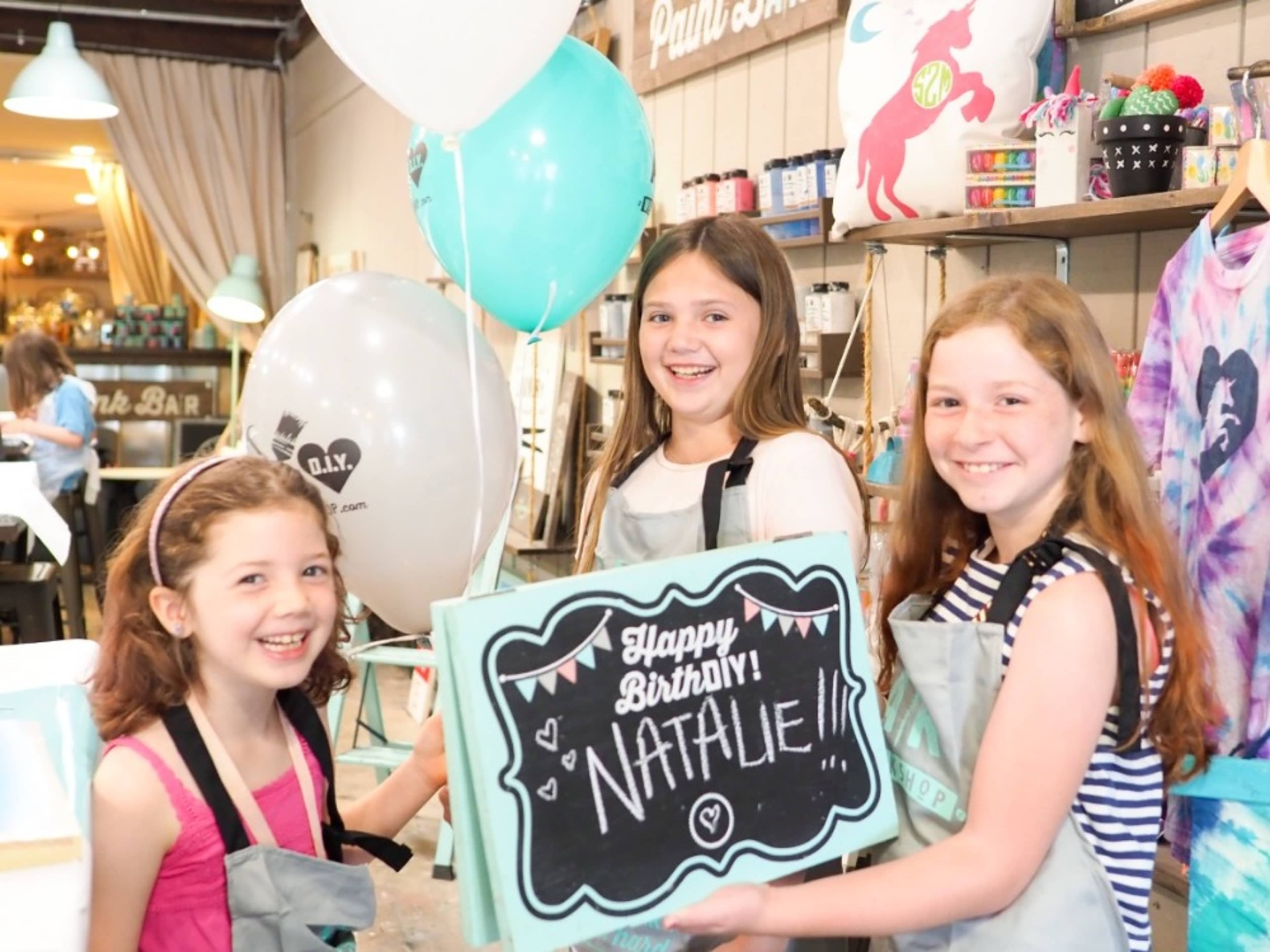 Kids' Crafty Birthday Party Experience