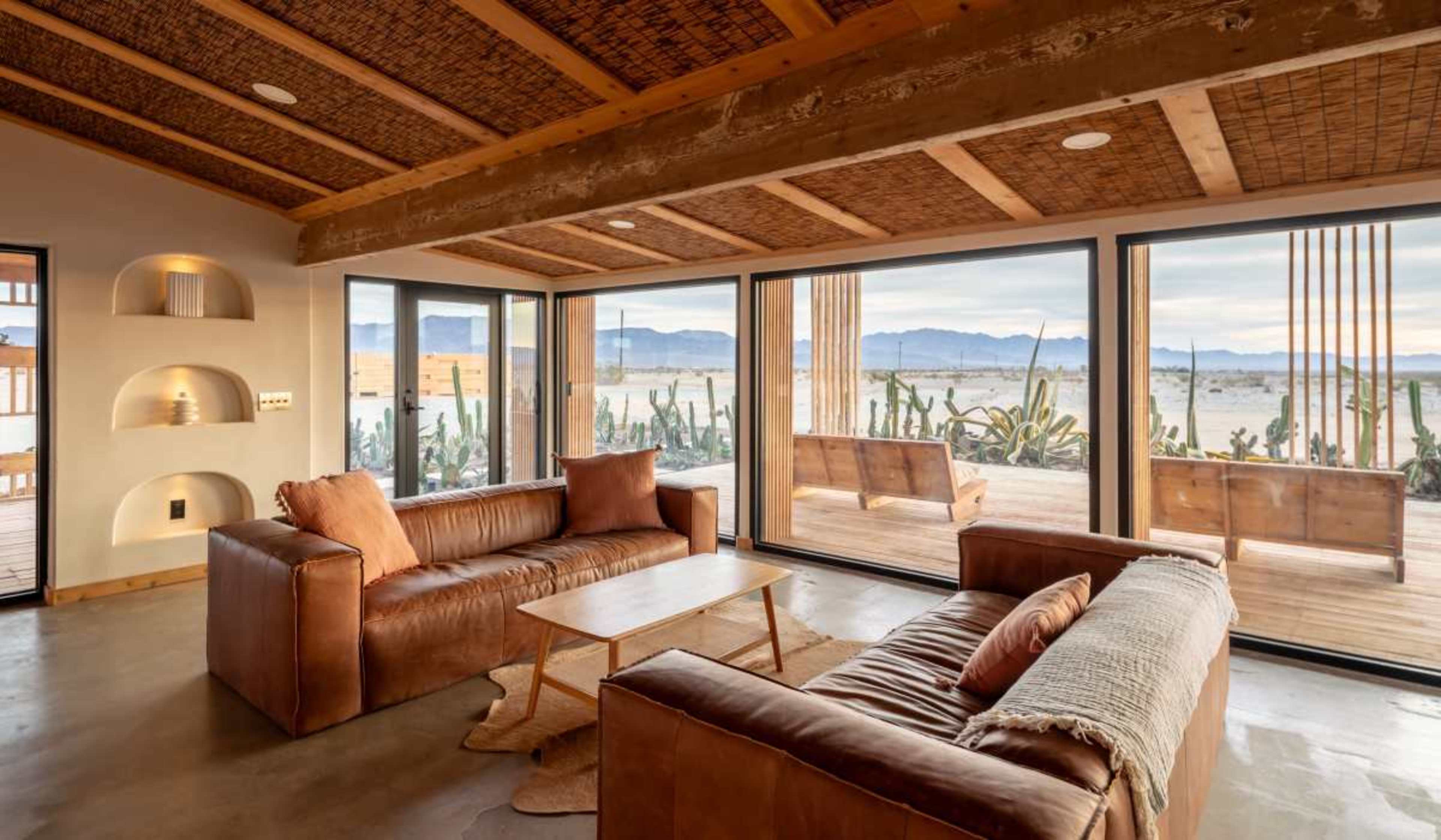 Cedar House at Nxwhere California Image in Wonder Valley, Twentynine Palms, CA