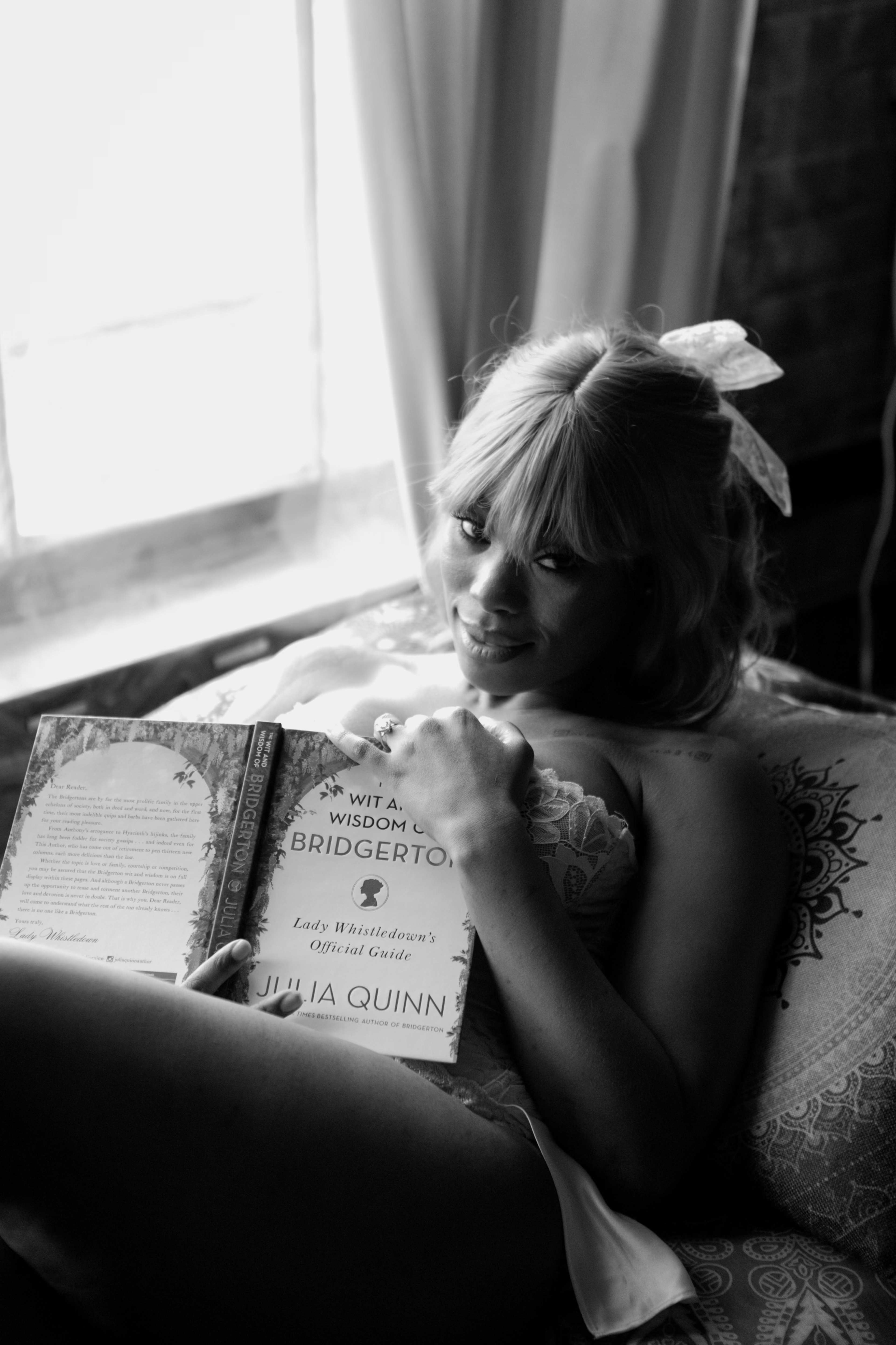 Lingerie photo shoot