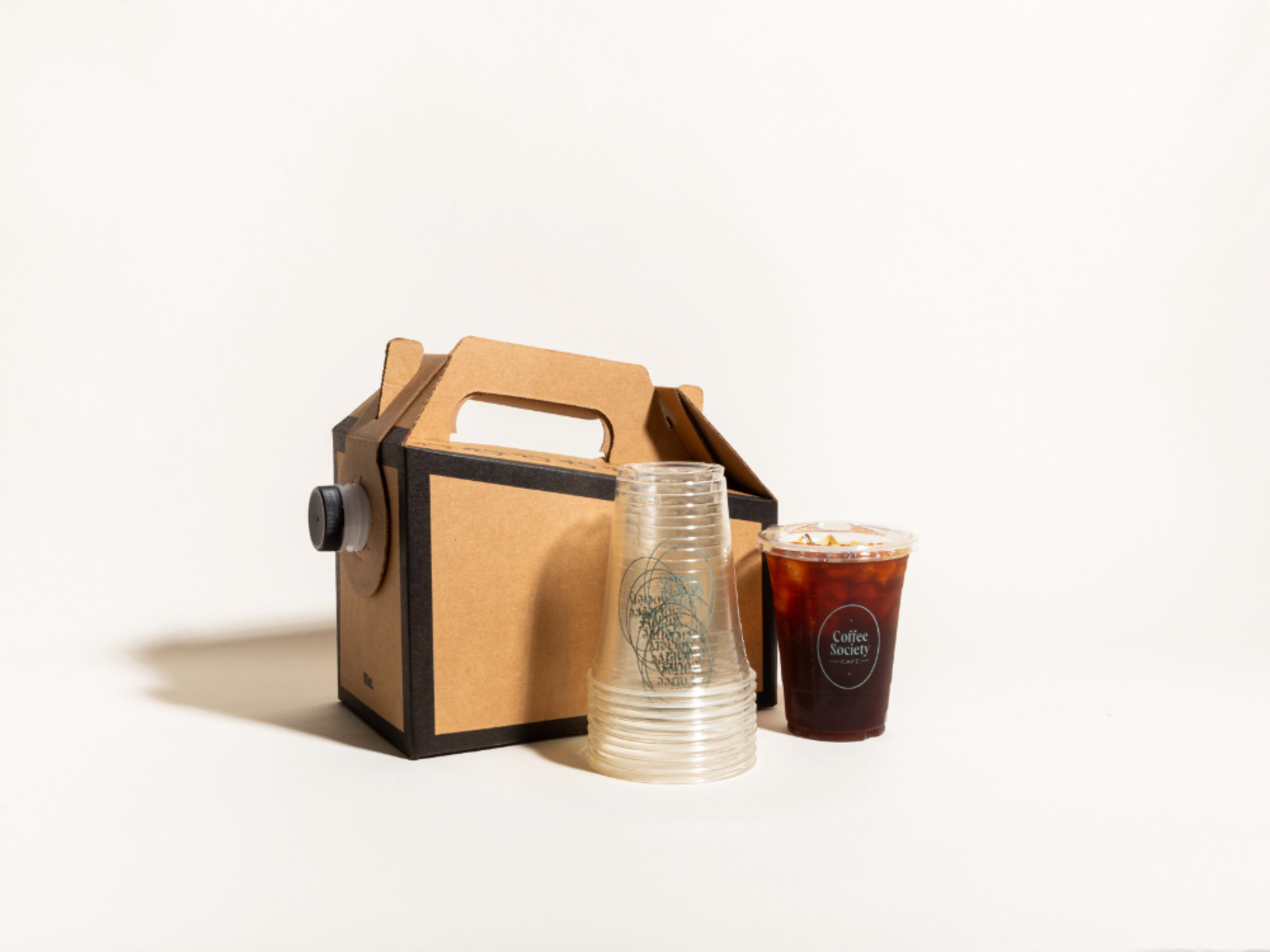 Iced Coffee from Coffee Society Cafe
