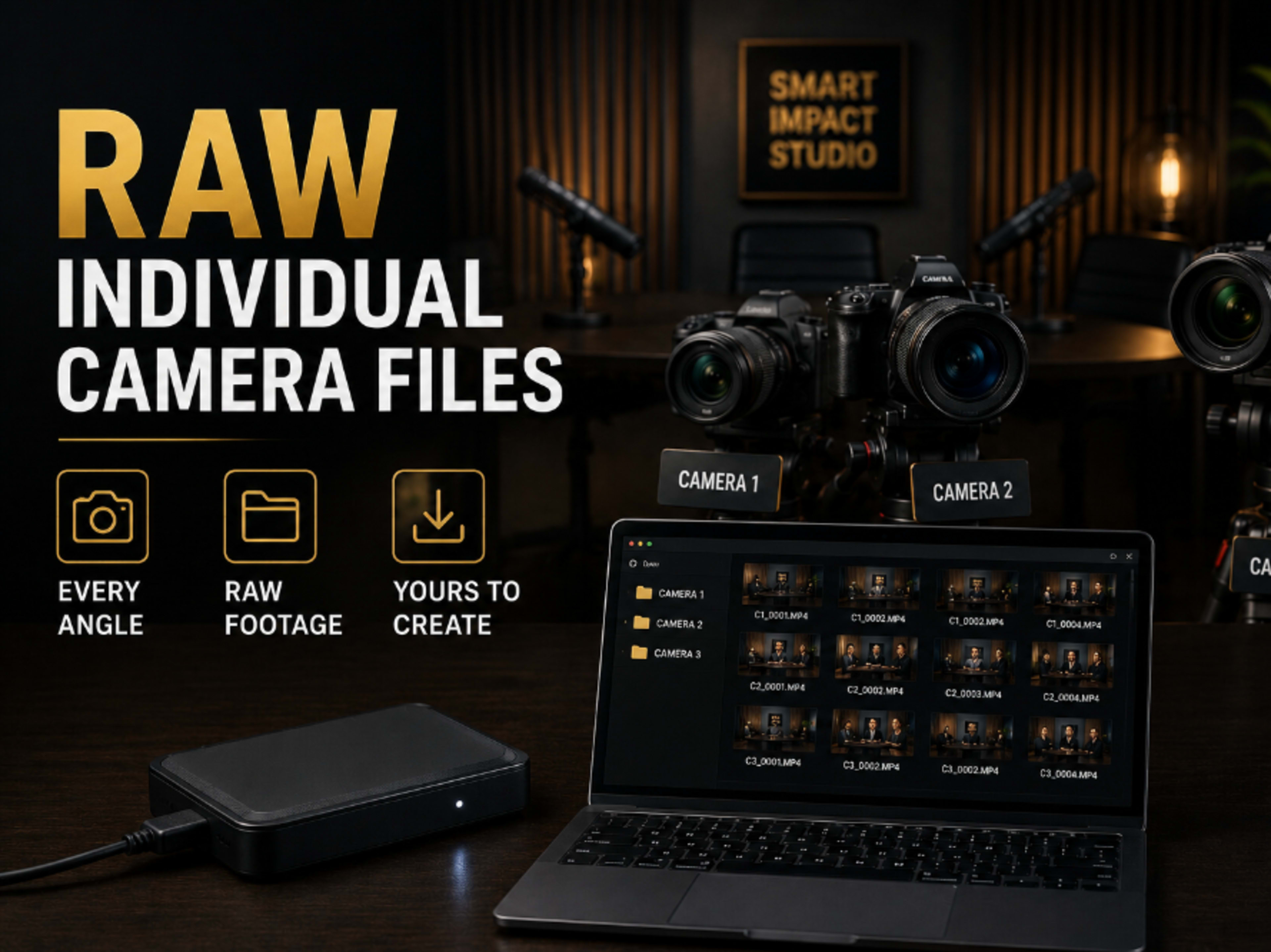 Raw Individual Camera Files