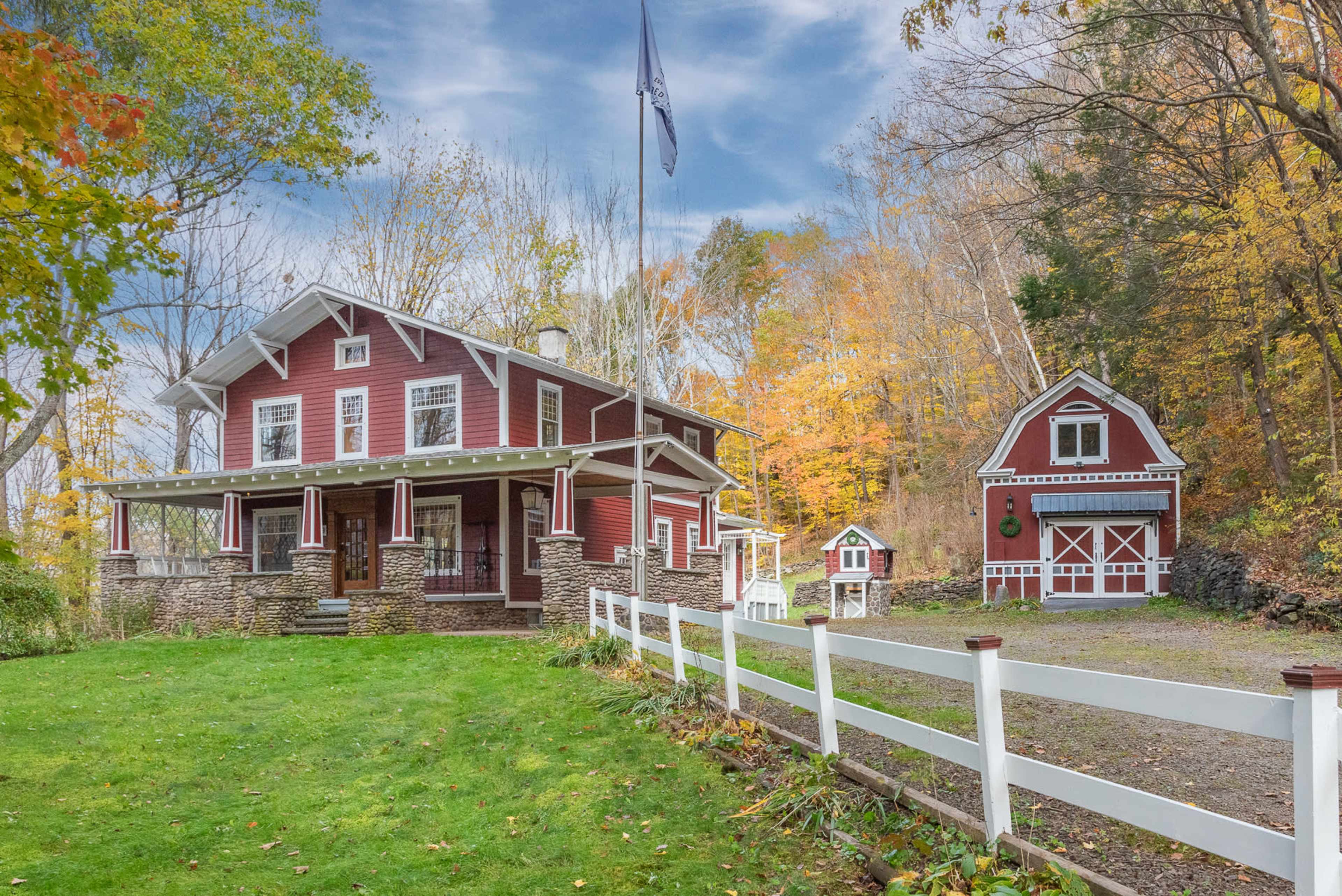 Catskills Historic Craftsman Home Image in Middletown, Arkville, NY