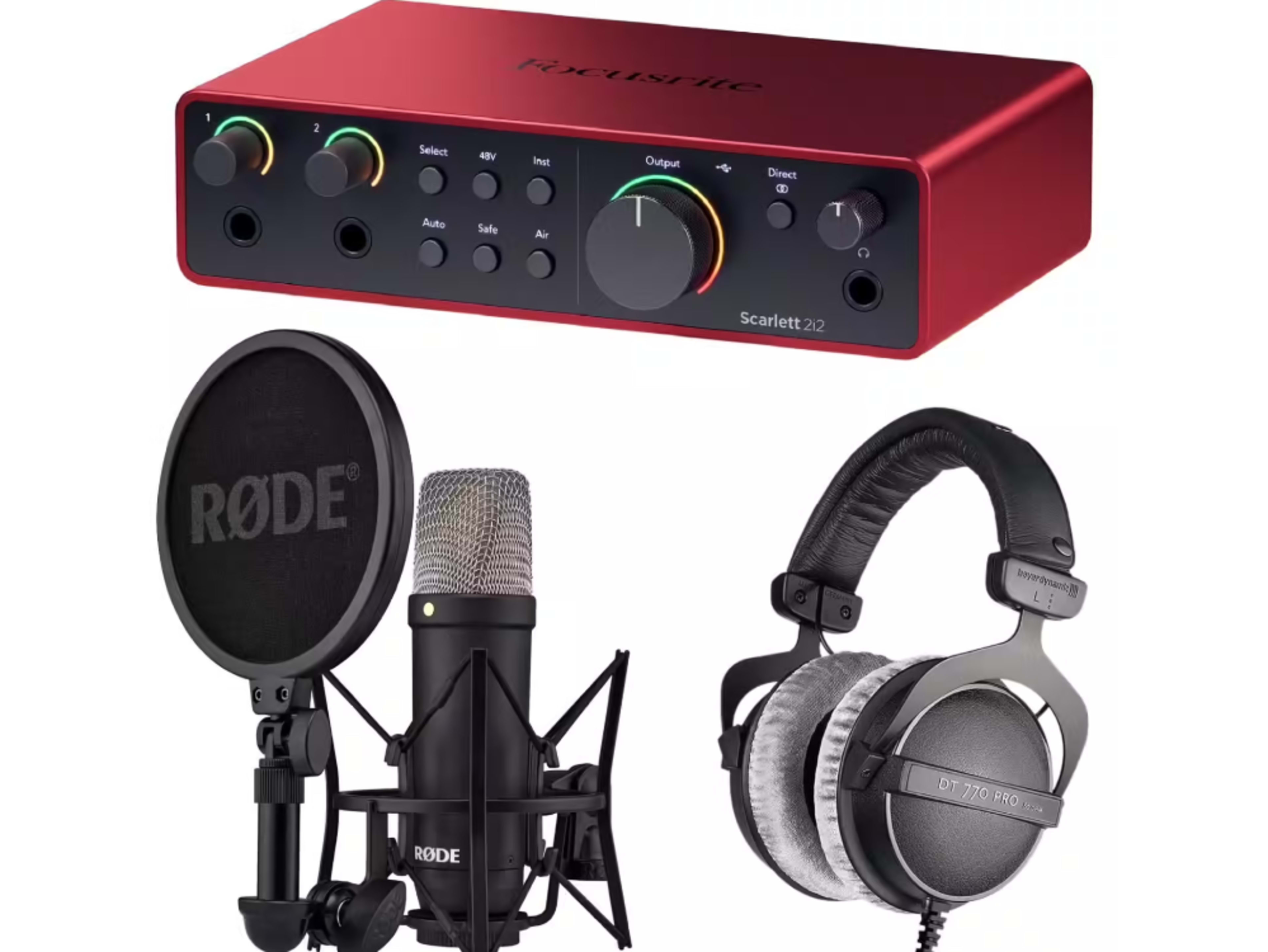 Audio Recording Setup (podcast-ready)