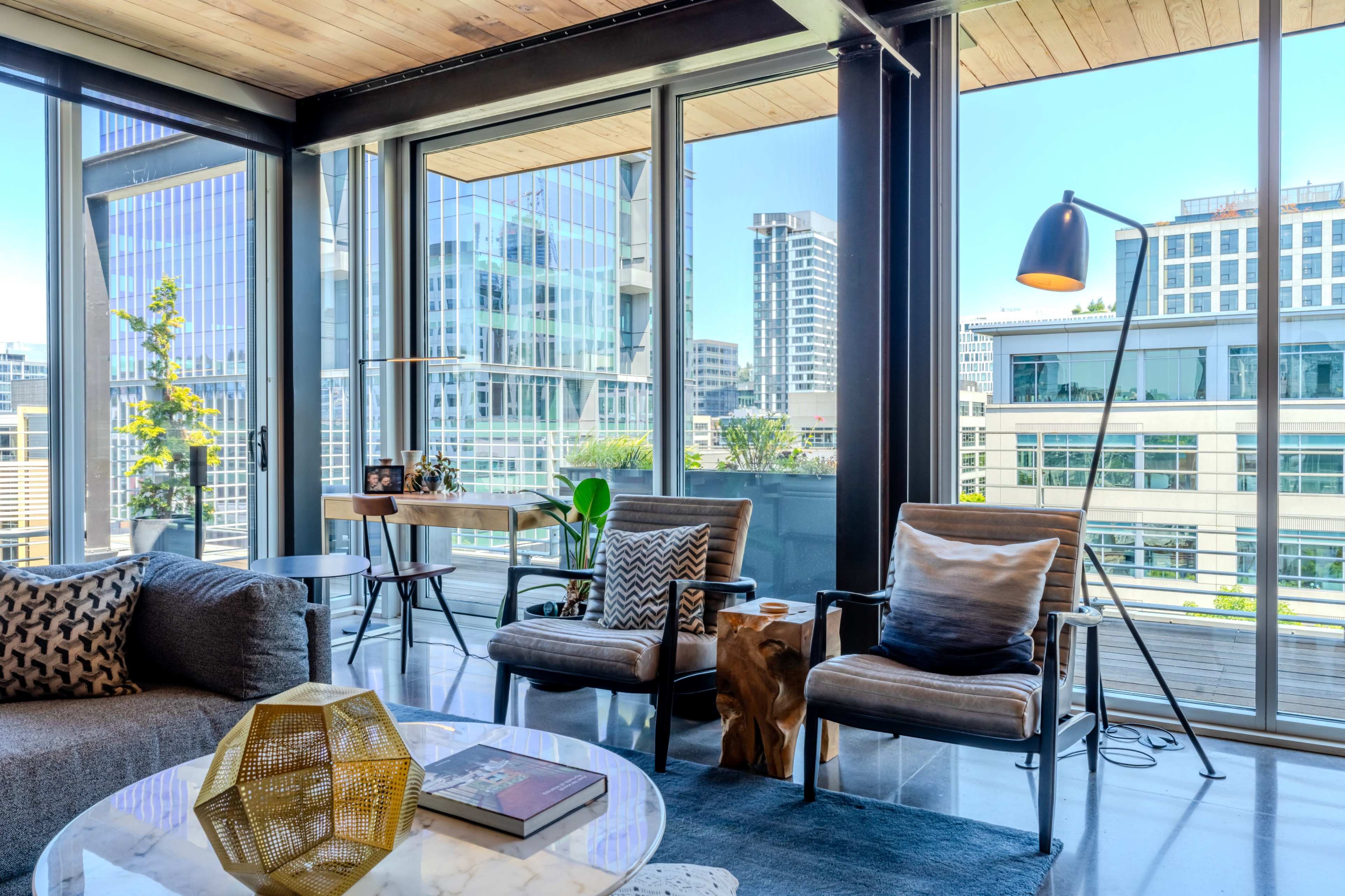 South Lake Union Penthouse with Lake Union View Image in South Lake Union, Seattle, WA