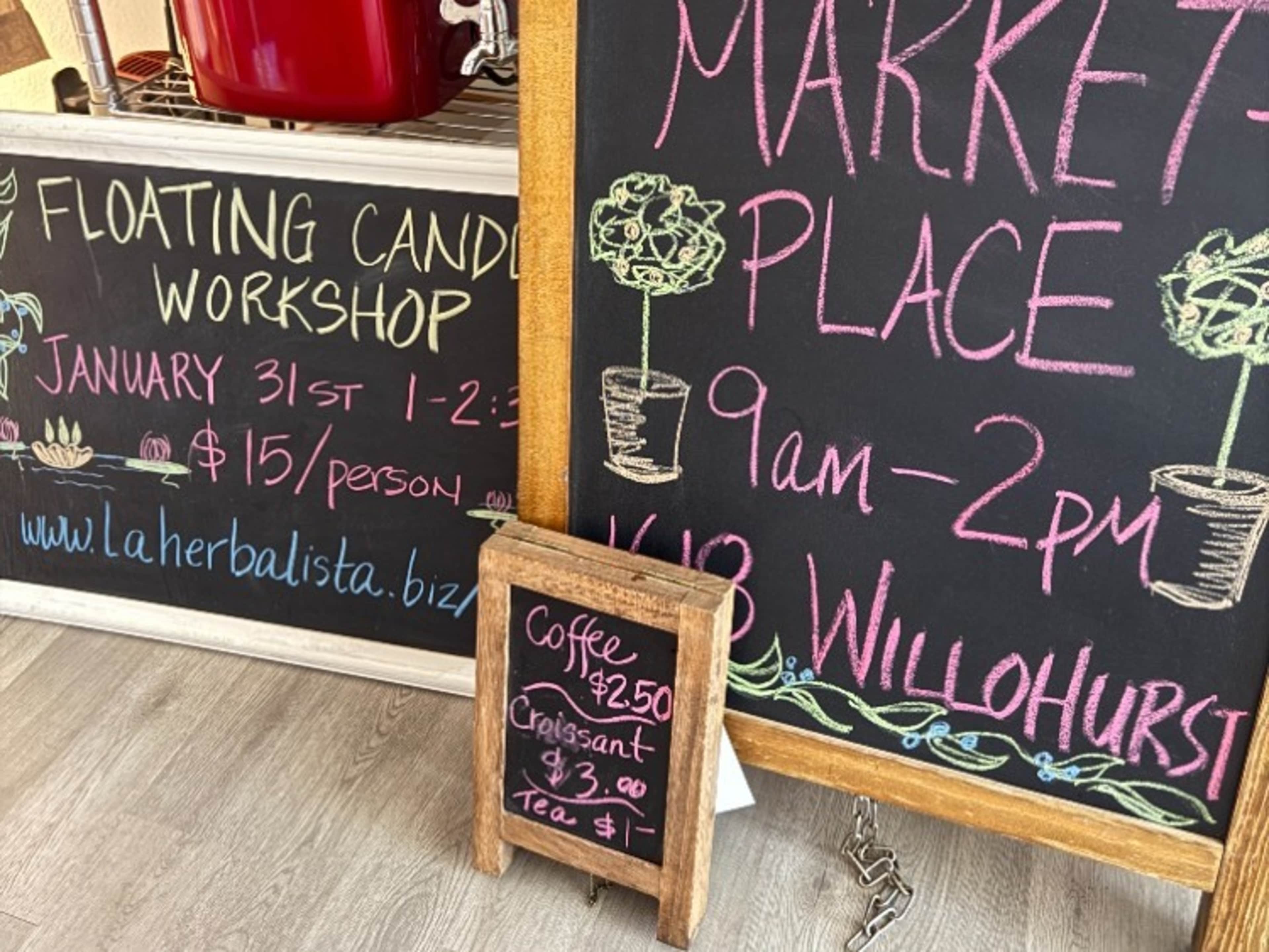 Chalkboard Signage Trio