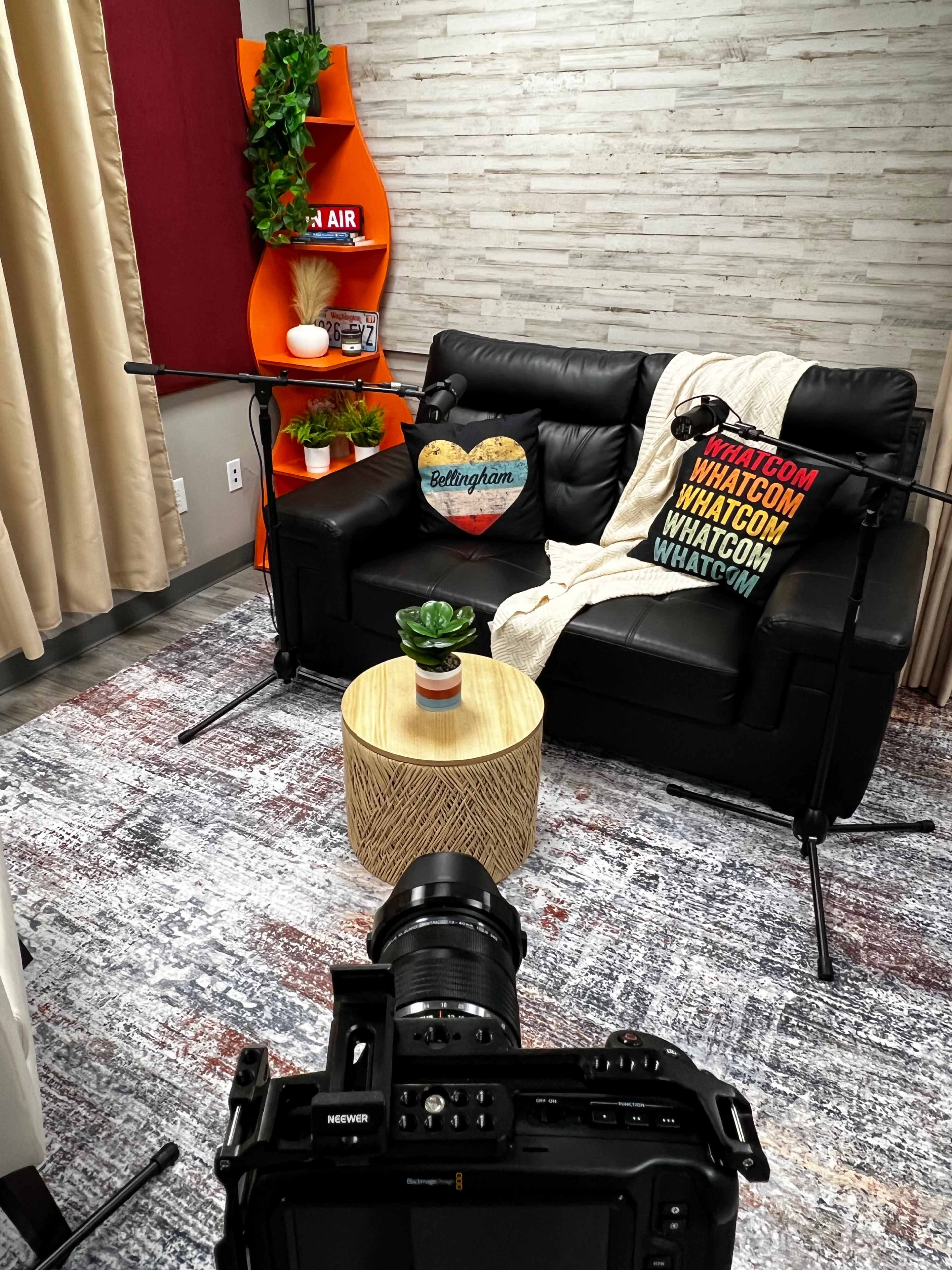 Audio and Video Podcast Studio Image in Samish Hill, Bellingham, WA