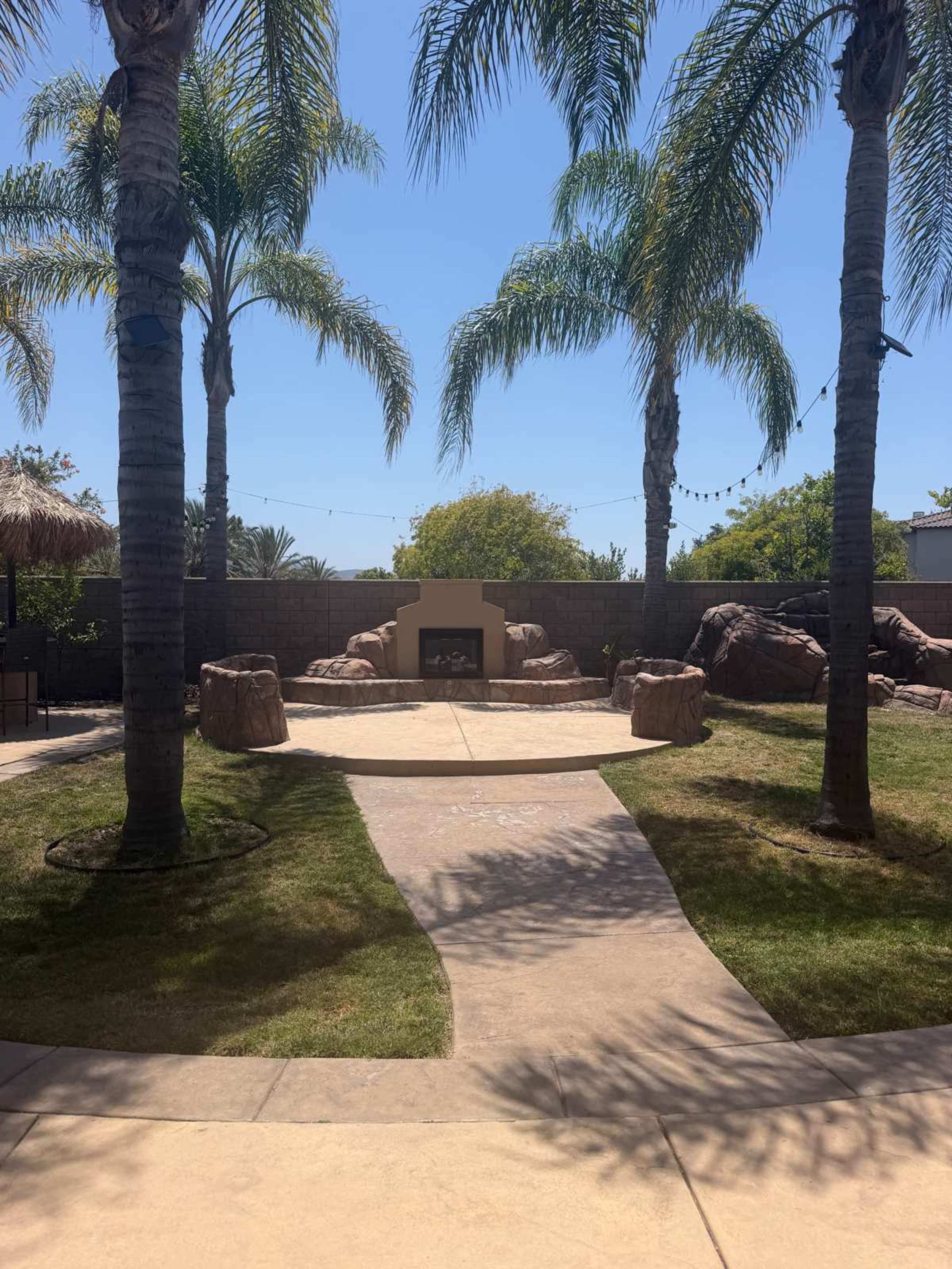 Tropical backyard Image in Otay Ranch, Chula Vista, CA