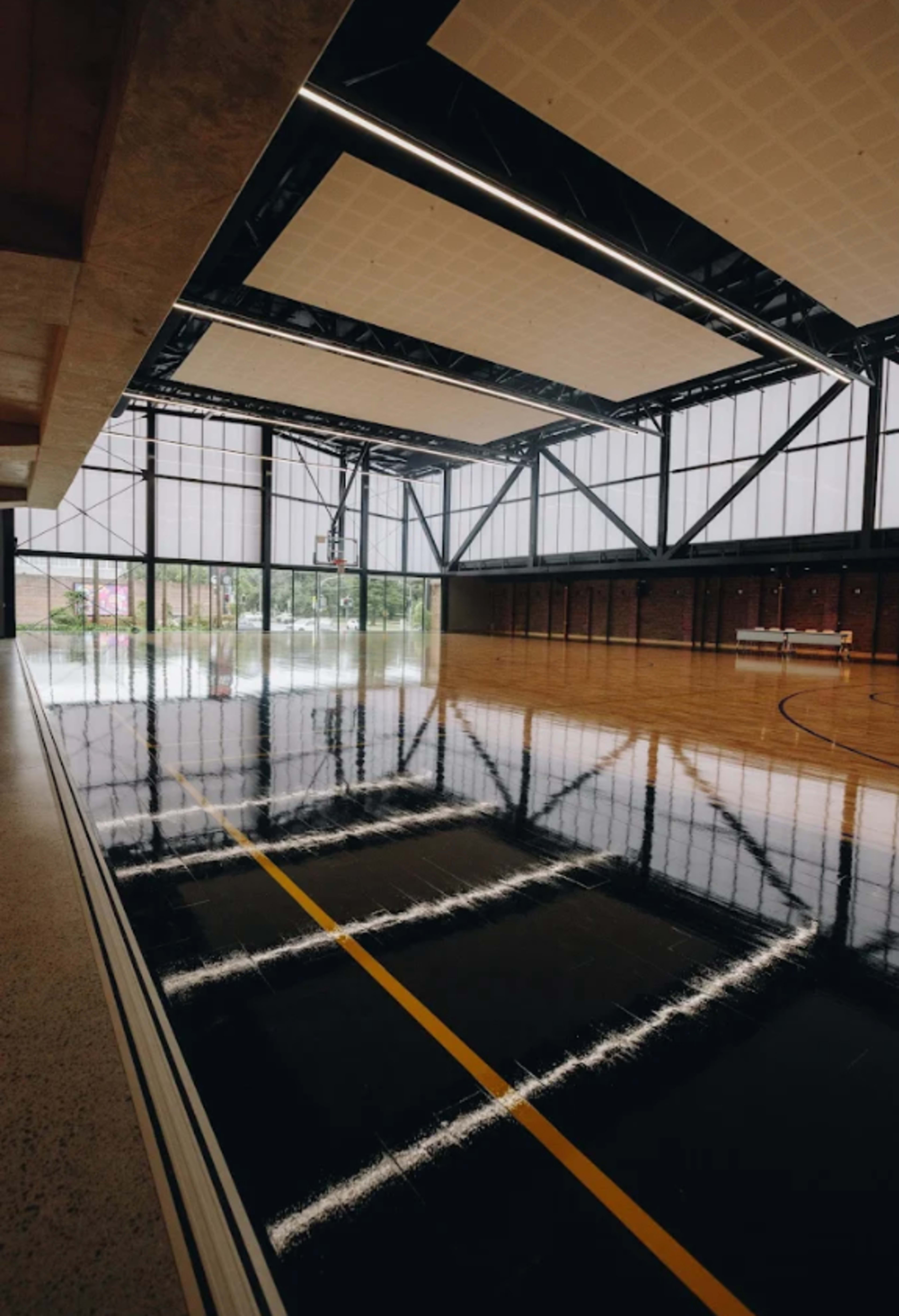 State of the Art Basketball Court Image in Moore Park, Sydney, NSW