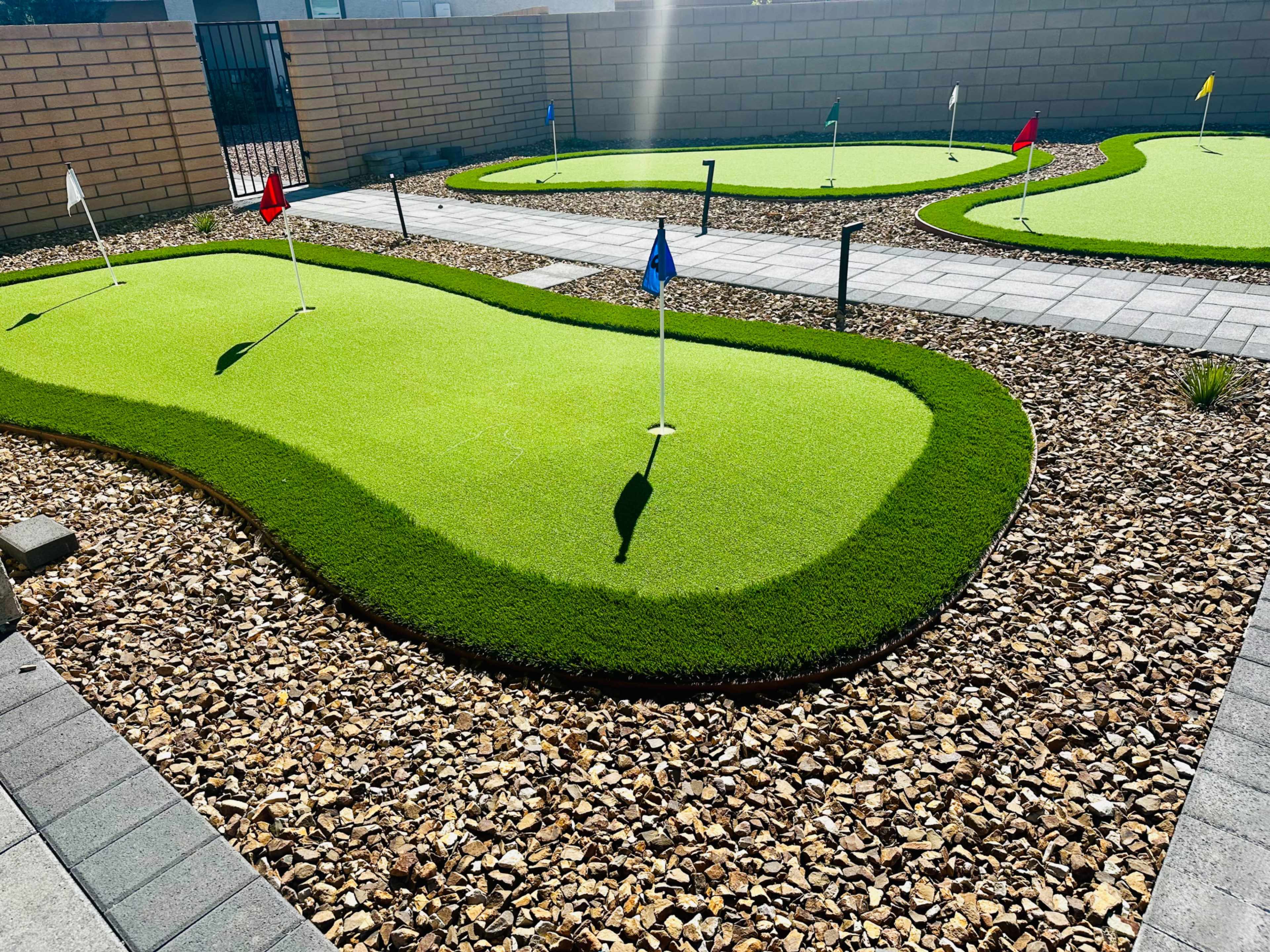 Massive Henderson Backyard Farm &  Venue with 3 Putting Greens Image in Henderson, Henderson, NV