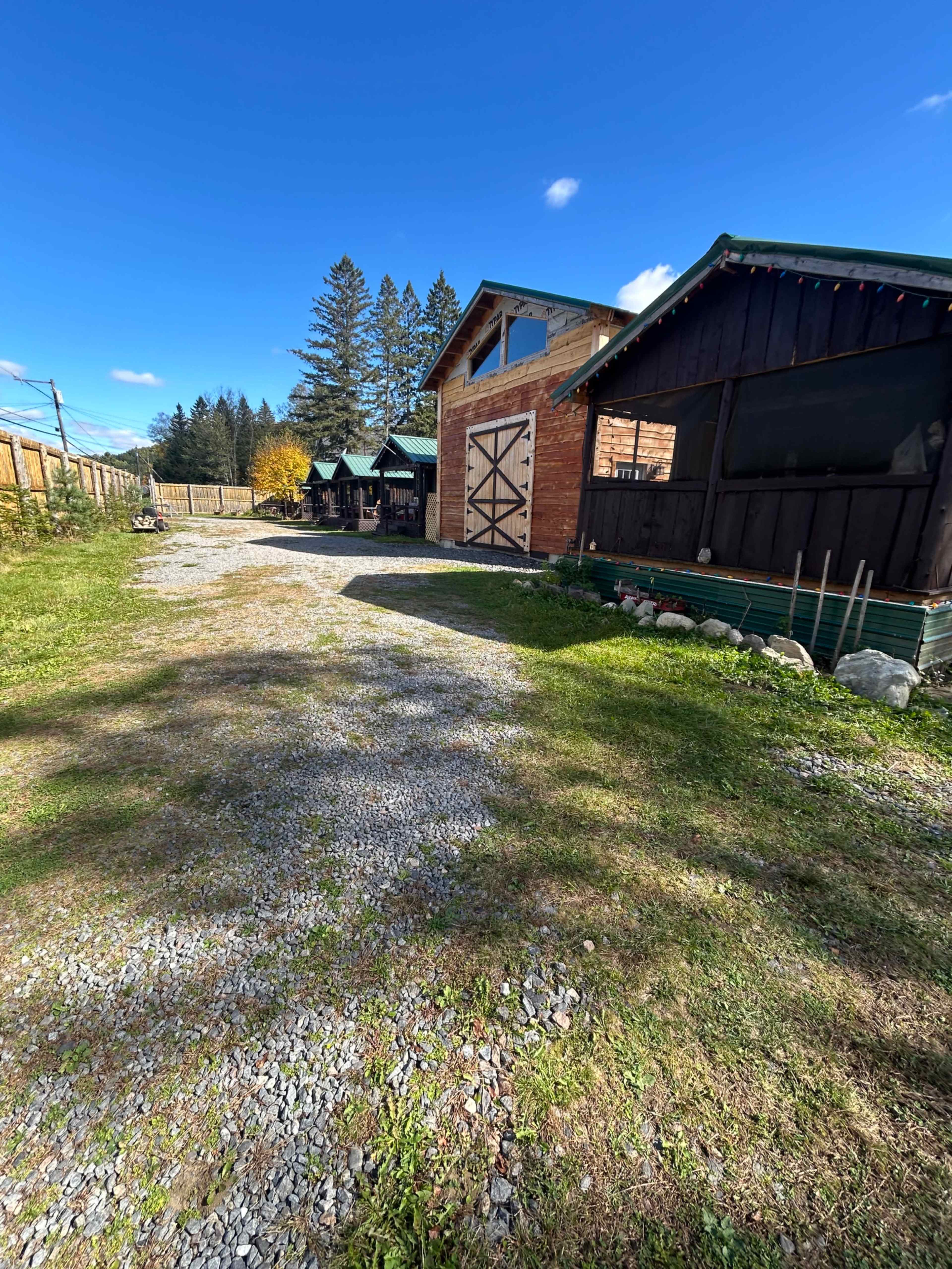 Classic Log Cabin Camp Image in Columbia, Columbia, NH