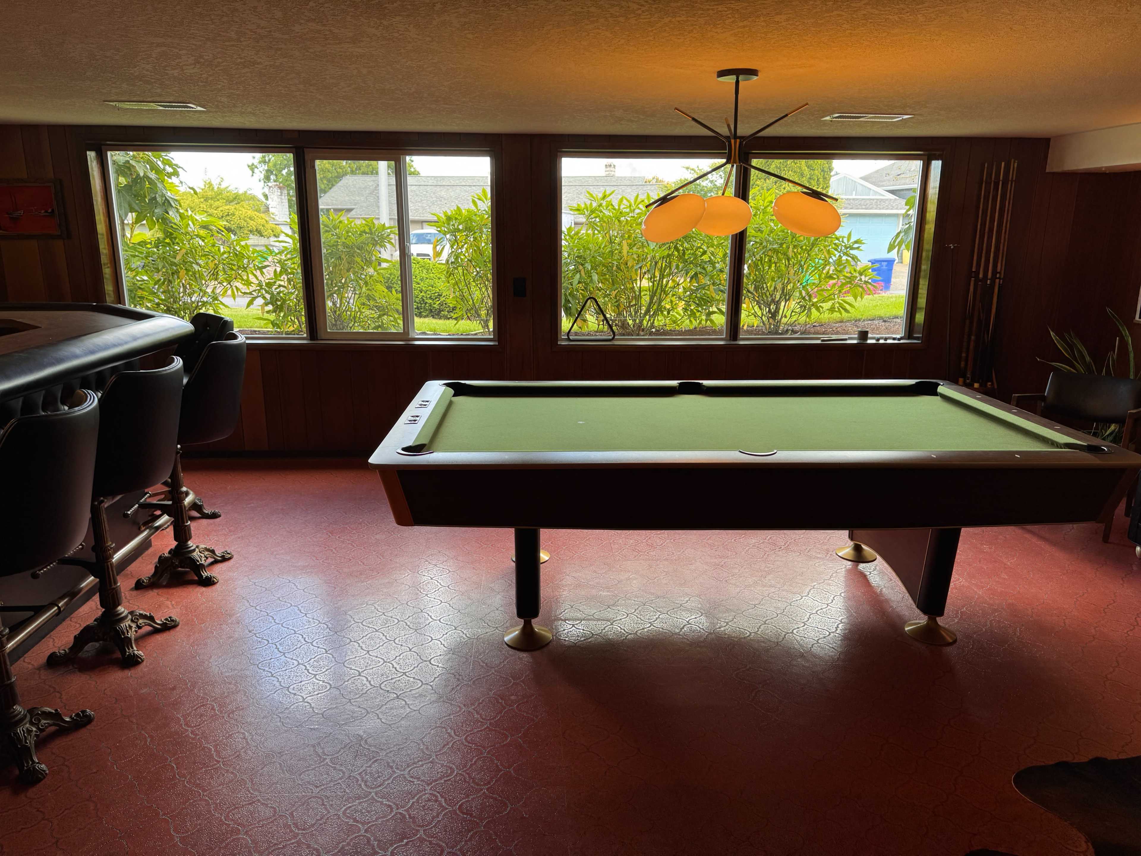 Mid Century home with a 1960s basement bar, and Palm Springs style backyard Image in Northeast Portland, Portland, OR
