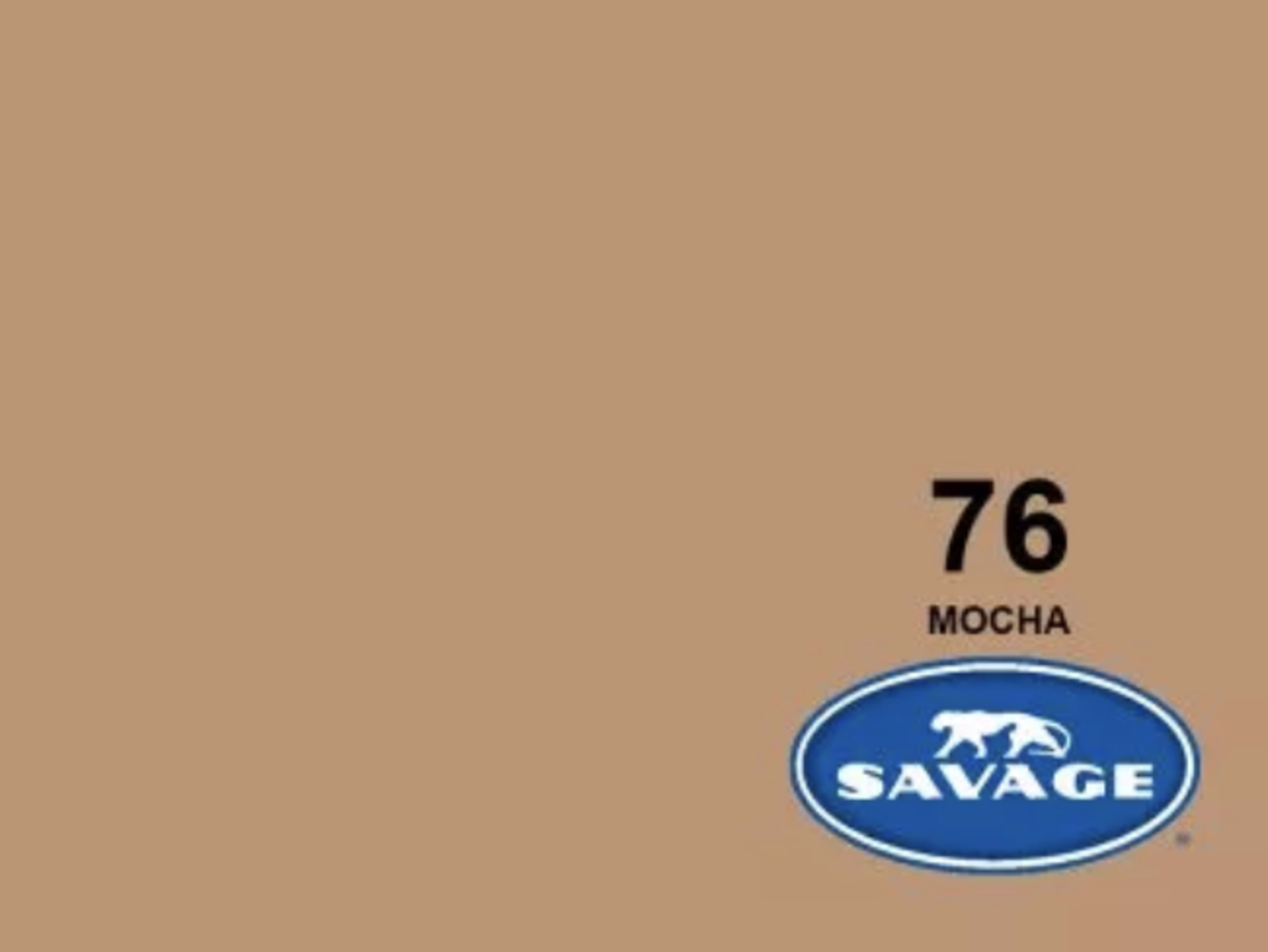 53" Mocha Seamless Backdrop Paper (6ft max) - #76 