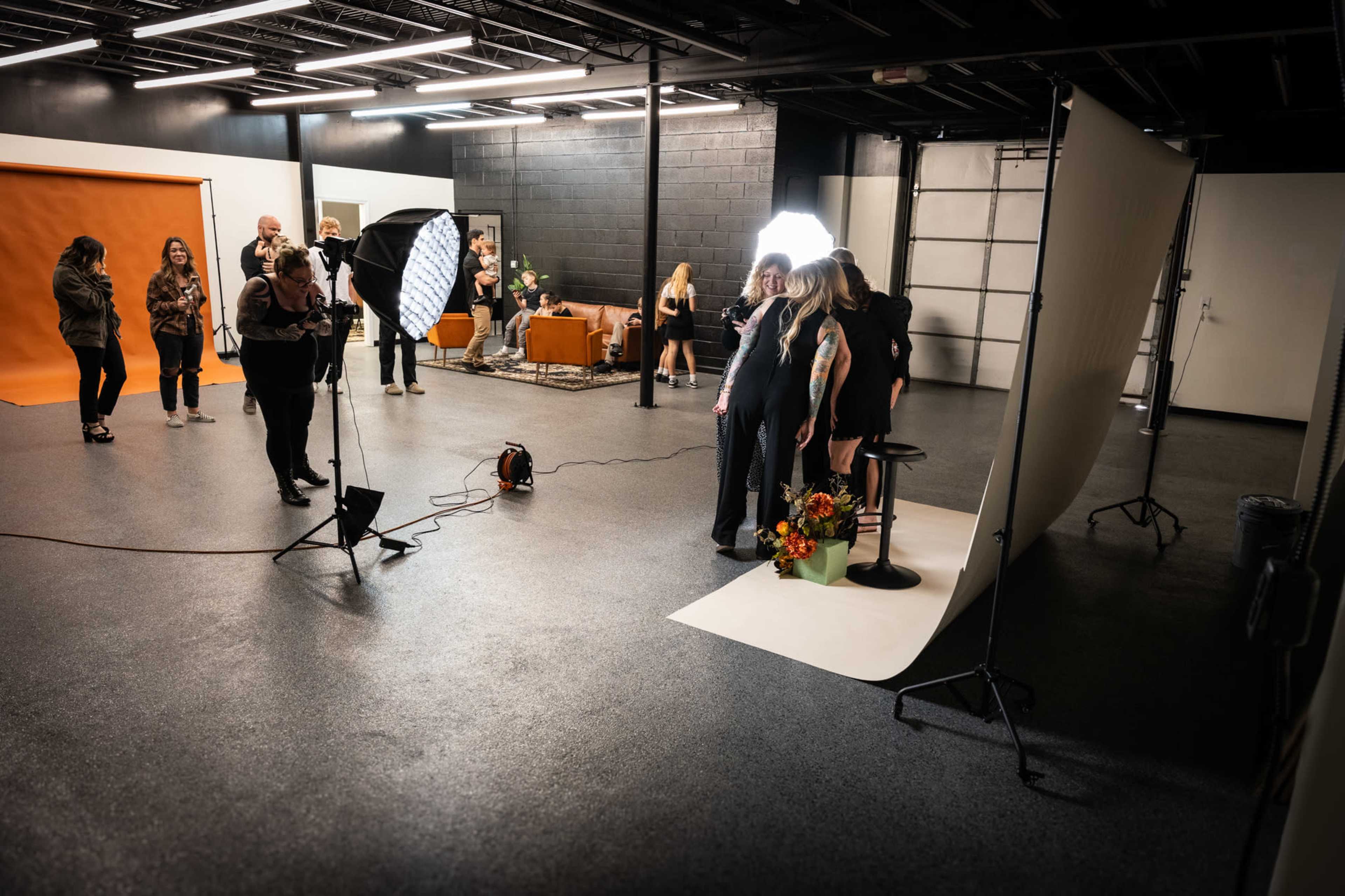 Large, Open, Garage Photography Studio Image in Northwest, Virginia Beach, VA
