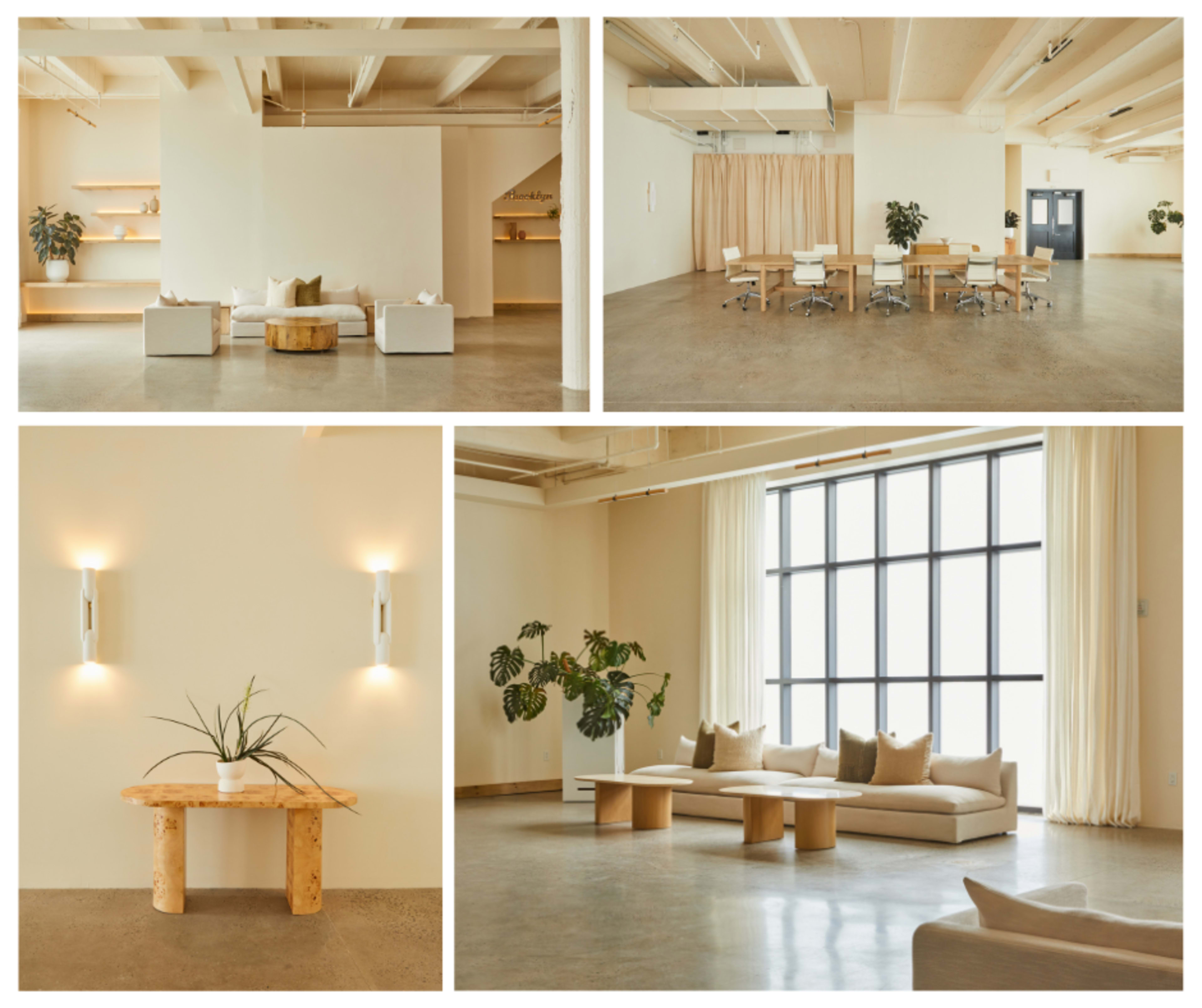 Beautiful open loft space with large frosted front windows in Fort Greene, Brooklyn Image in Fort Greene, Brooklyn, NY