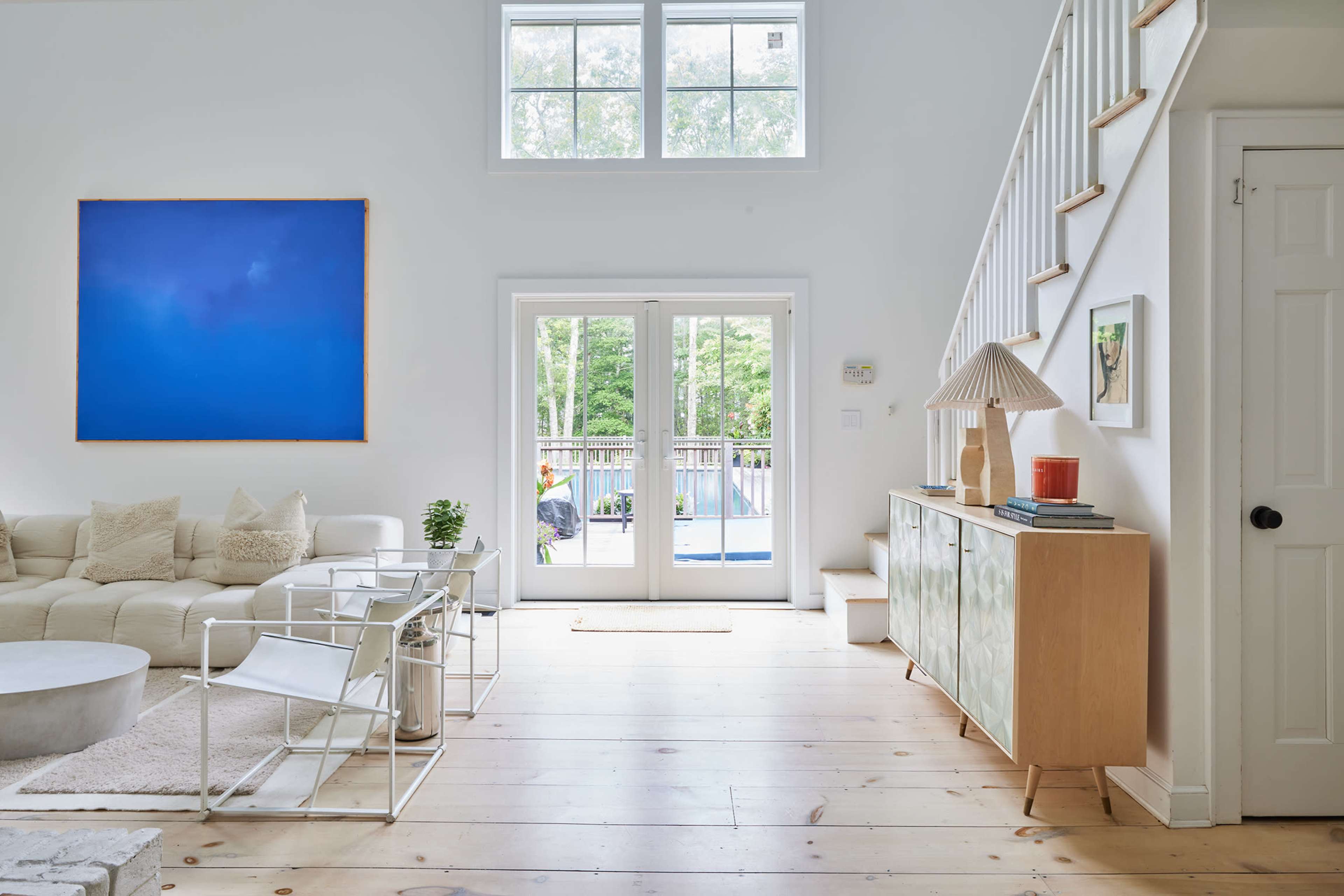 Luminous White 3-Story Open Oasis Home in Amangasett Image in East Hampton, Amgansett, NY