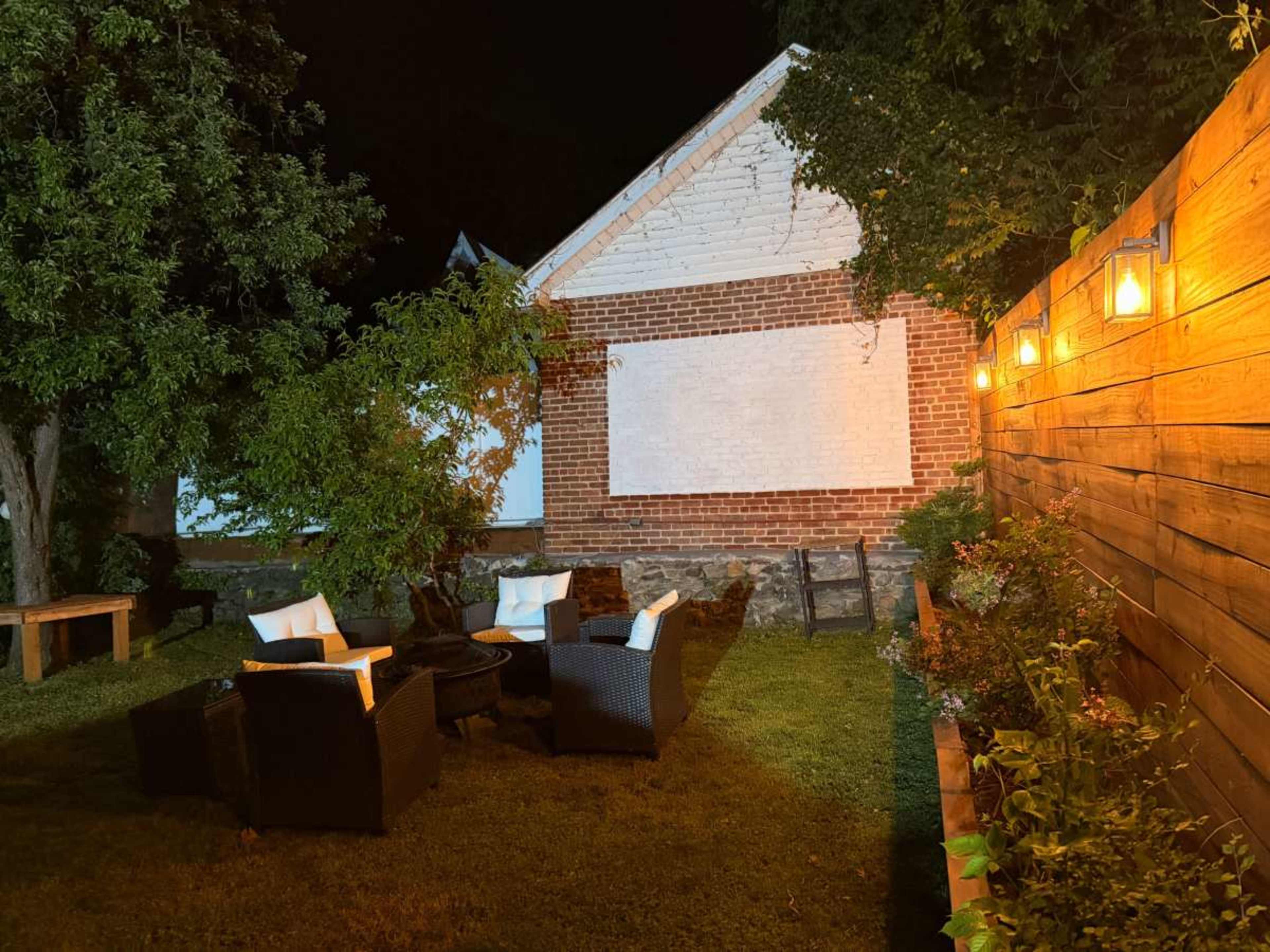 Suburban backyard perfect for BBQs Image in South Side, Mount Vernon, NY