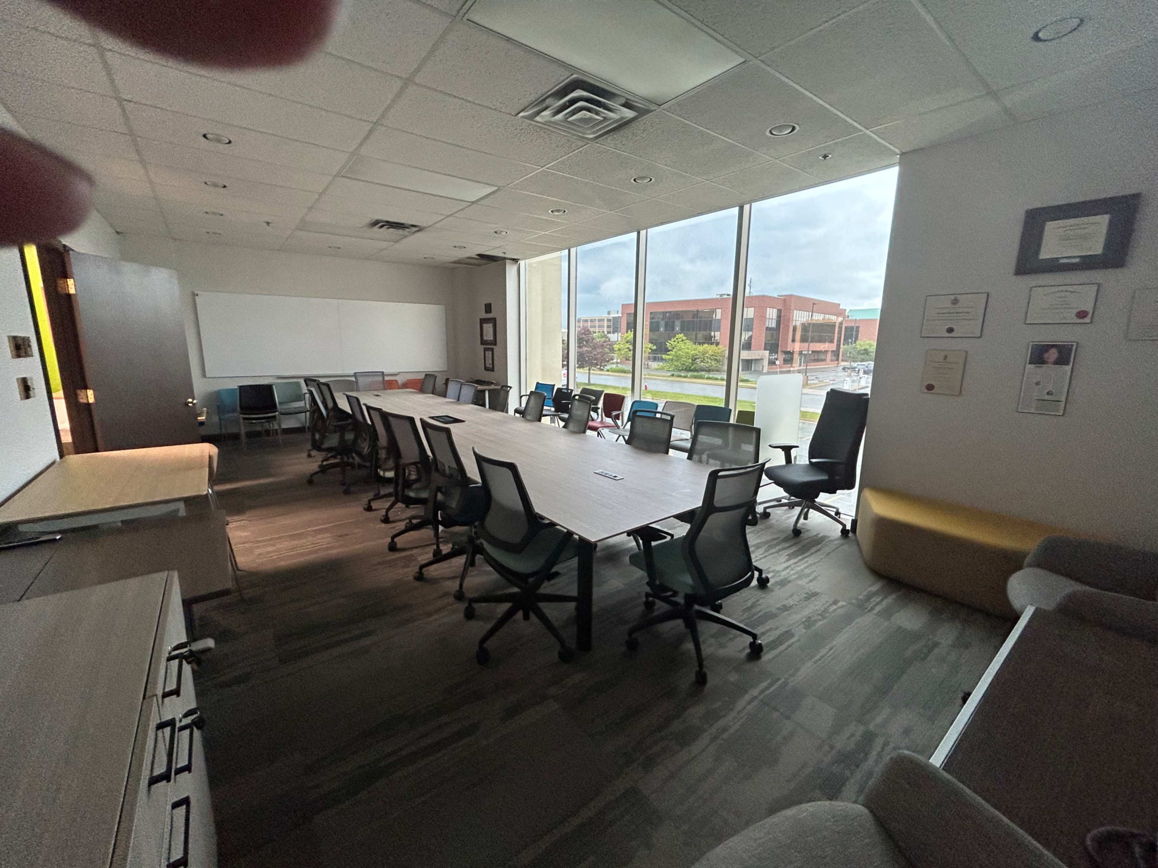 Bright Modern Burnside Boardroom with Floor-to-Ceiling Windows Image in Burnside, Dartmouth, NS