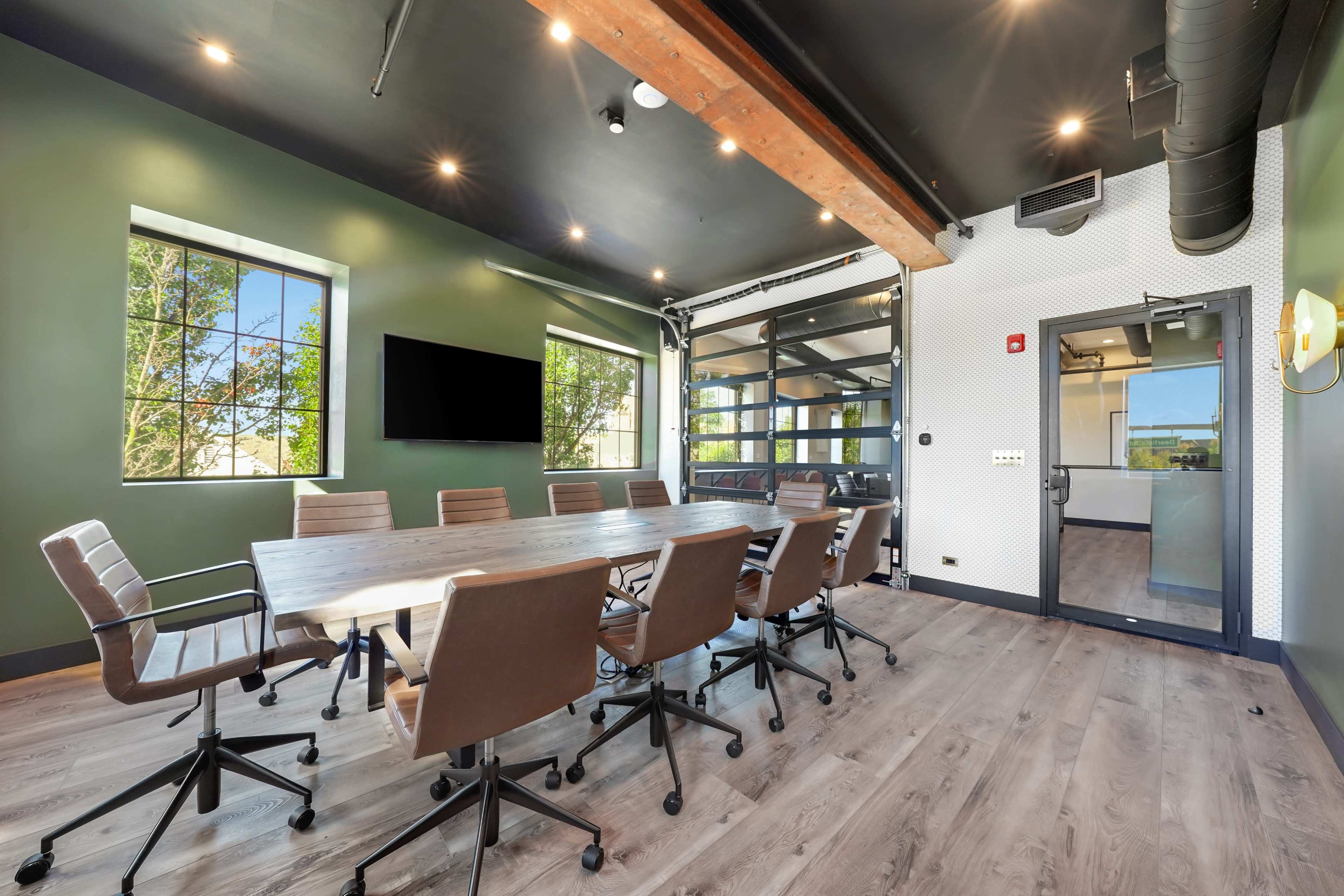 COLLABORATIVE BOARD ROOM in Downtown Deerfield Image in West Deerfield Township, Deerfield, IL