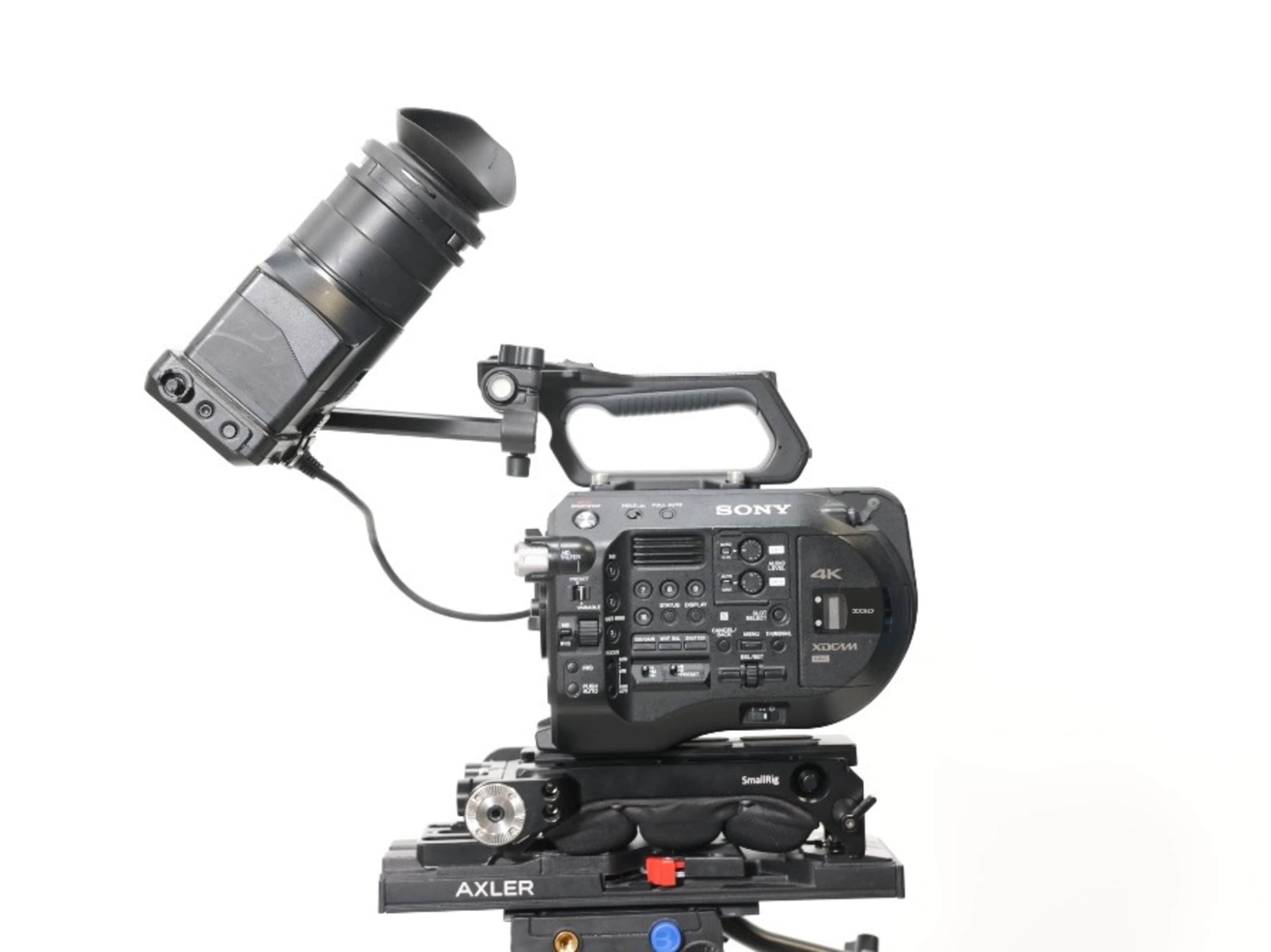 FS7 + 17-120 canon cine servo lenses