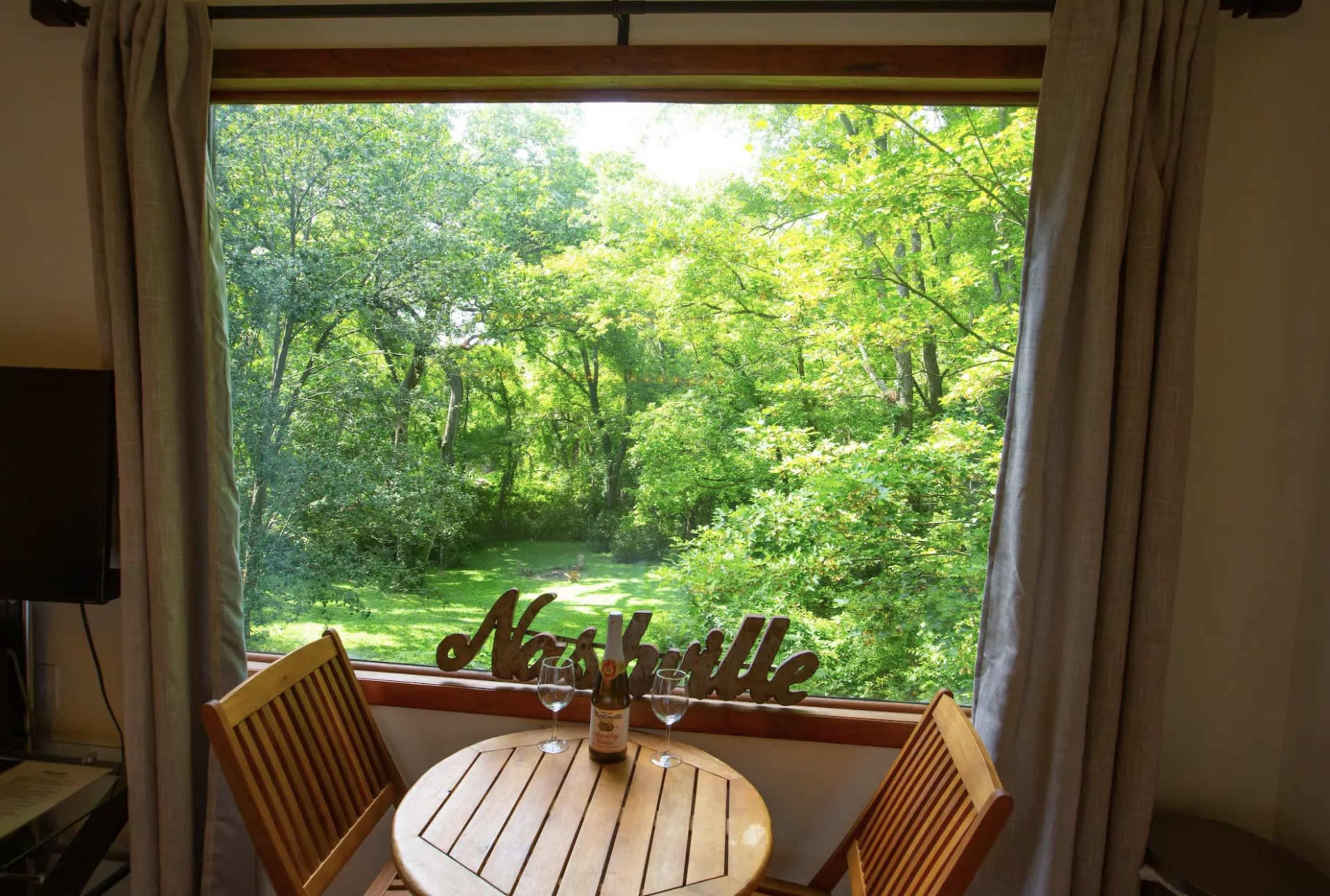 Large, private yard with private suite and deck 10 minutes from downtown Nasvhille Image in Glencliff, Nashville, TN