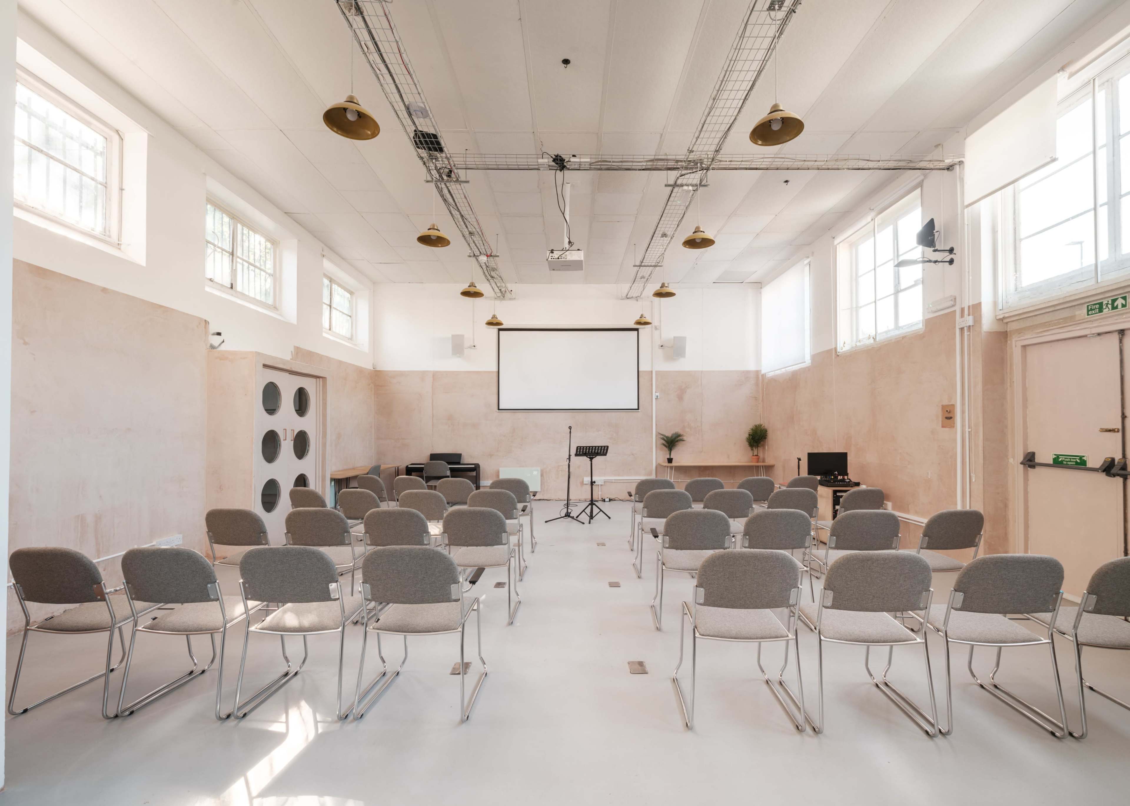 Modern, minimalist church hall Image in Barnsbury Estate, London, ENG