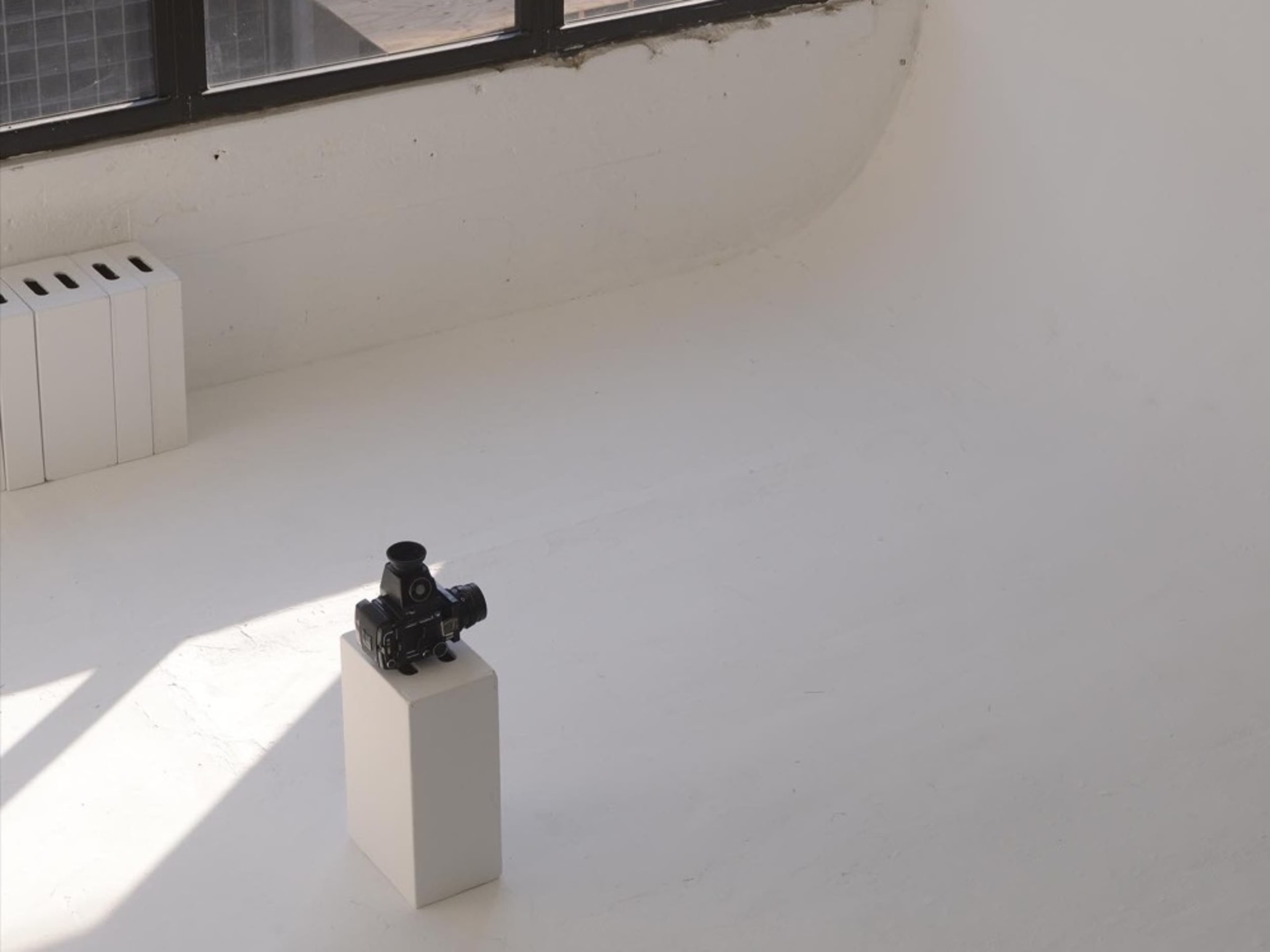 Fresh coat of paint on CYC wall