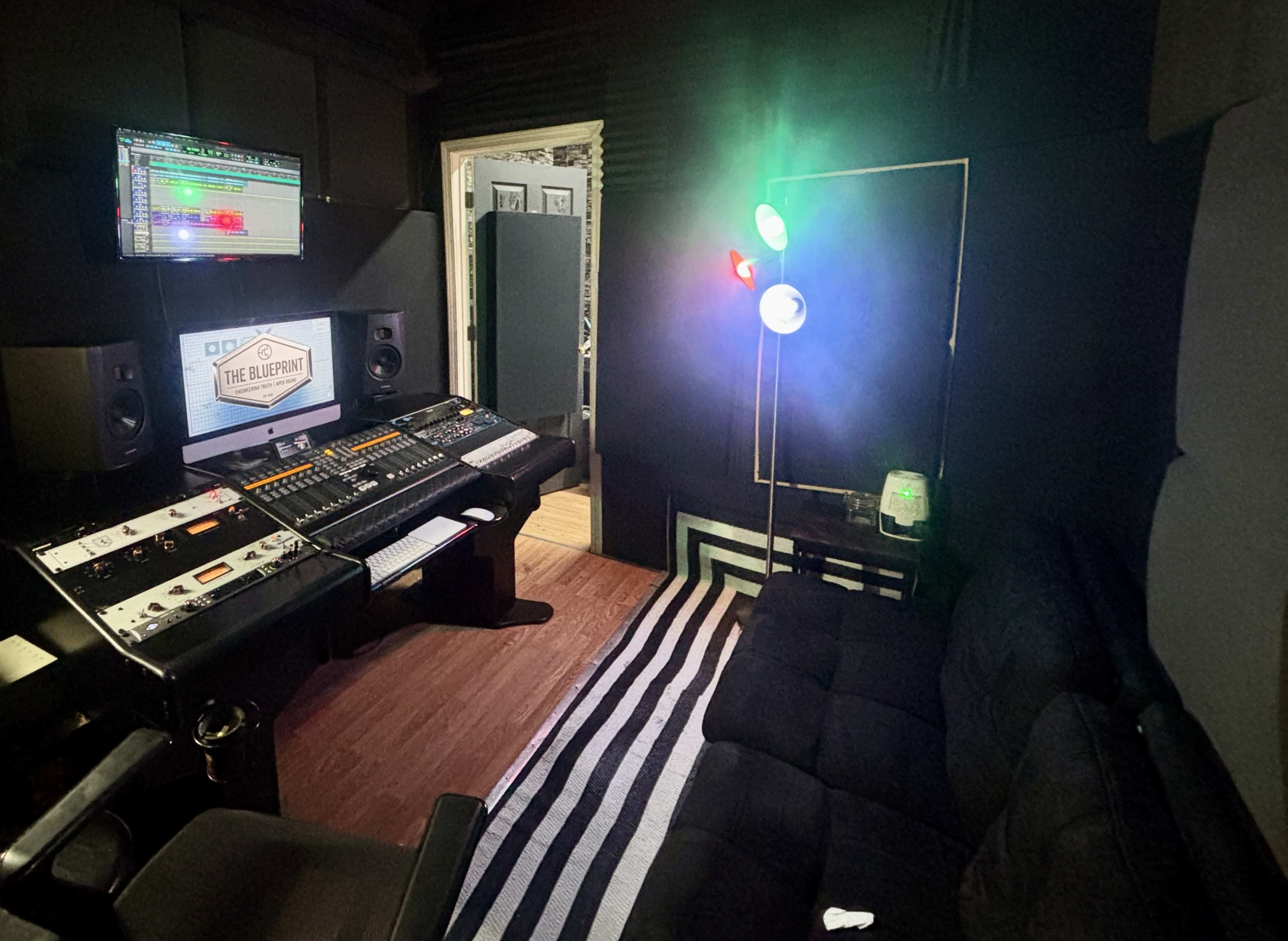 Vibrant hybrid analog recording studio and content space with SSL console Image in Stonecrest, Lithonia, GA