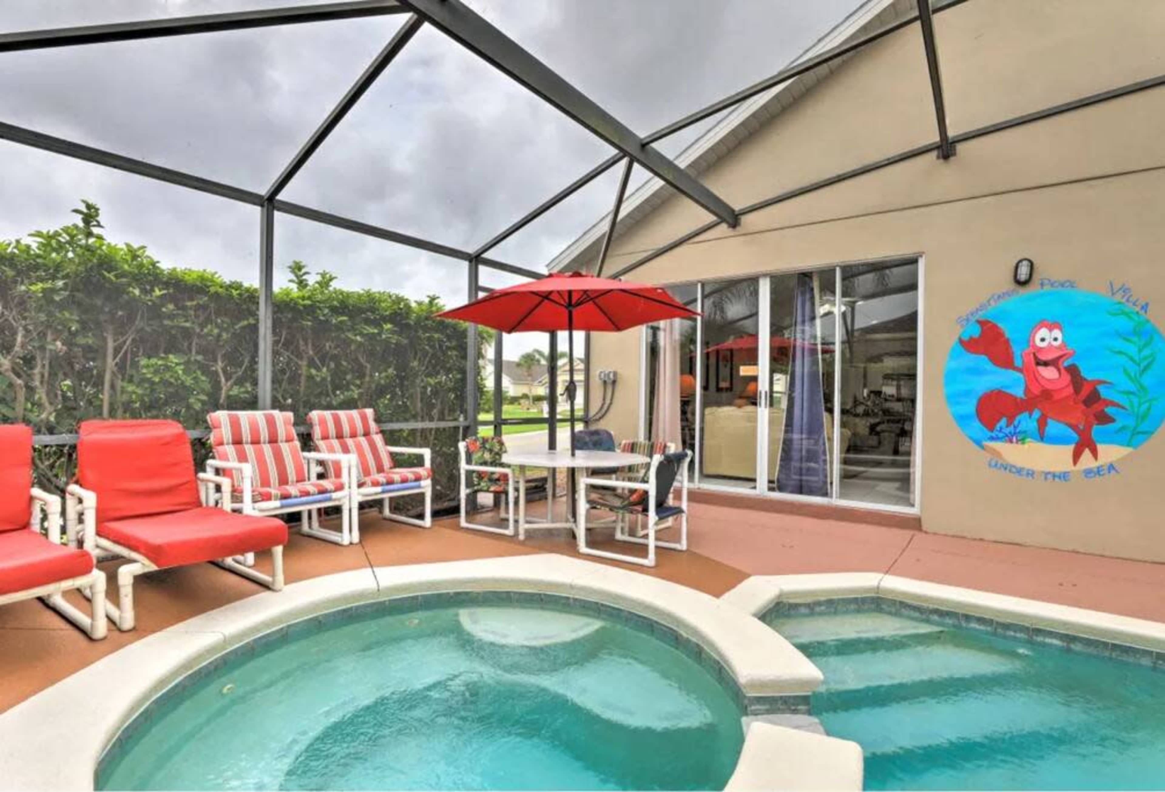 Sebastian Pool Villa W/Spa Image in Four Corners, Clermont, FL