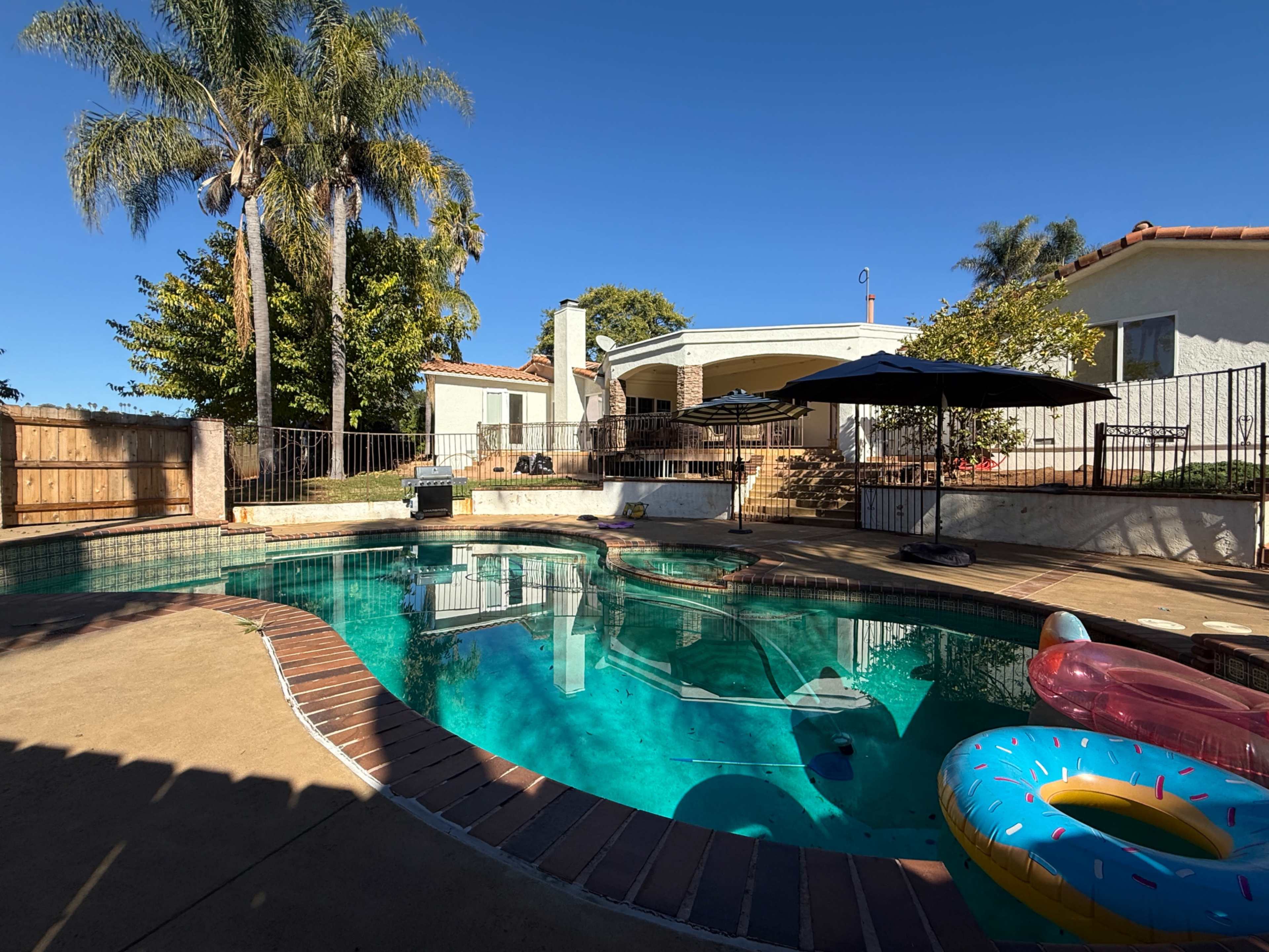 Vista Sunset Villa | Poolside Events & Golden Hour Terrace. Indoor Outdoor living. Image in , Vista, CA