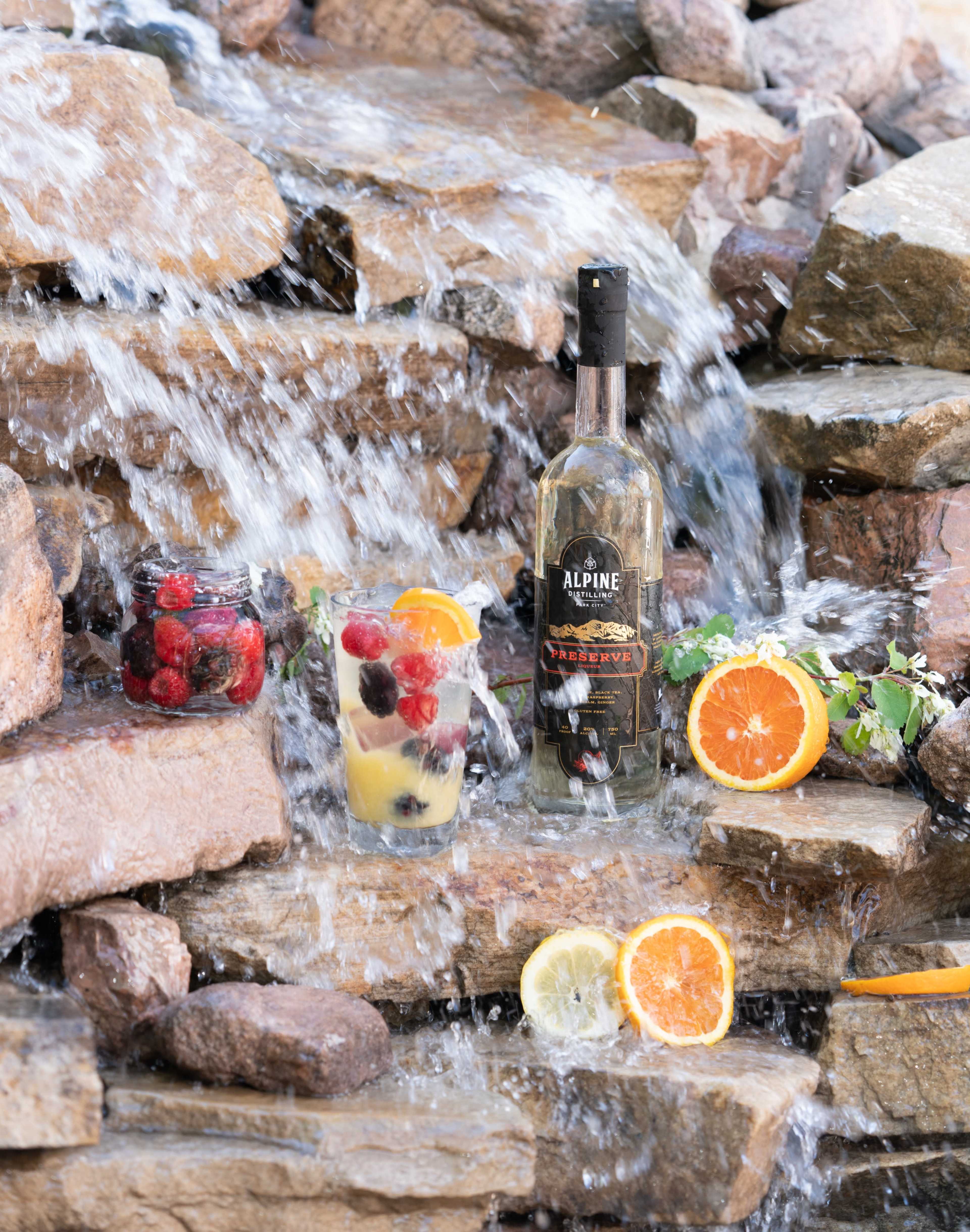 Rustic log home outdoor deck Image in Summit Park, Park City, UT