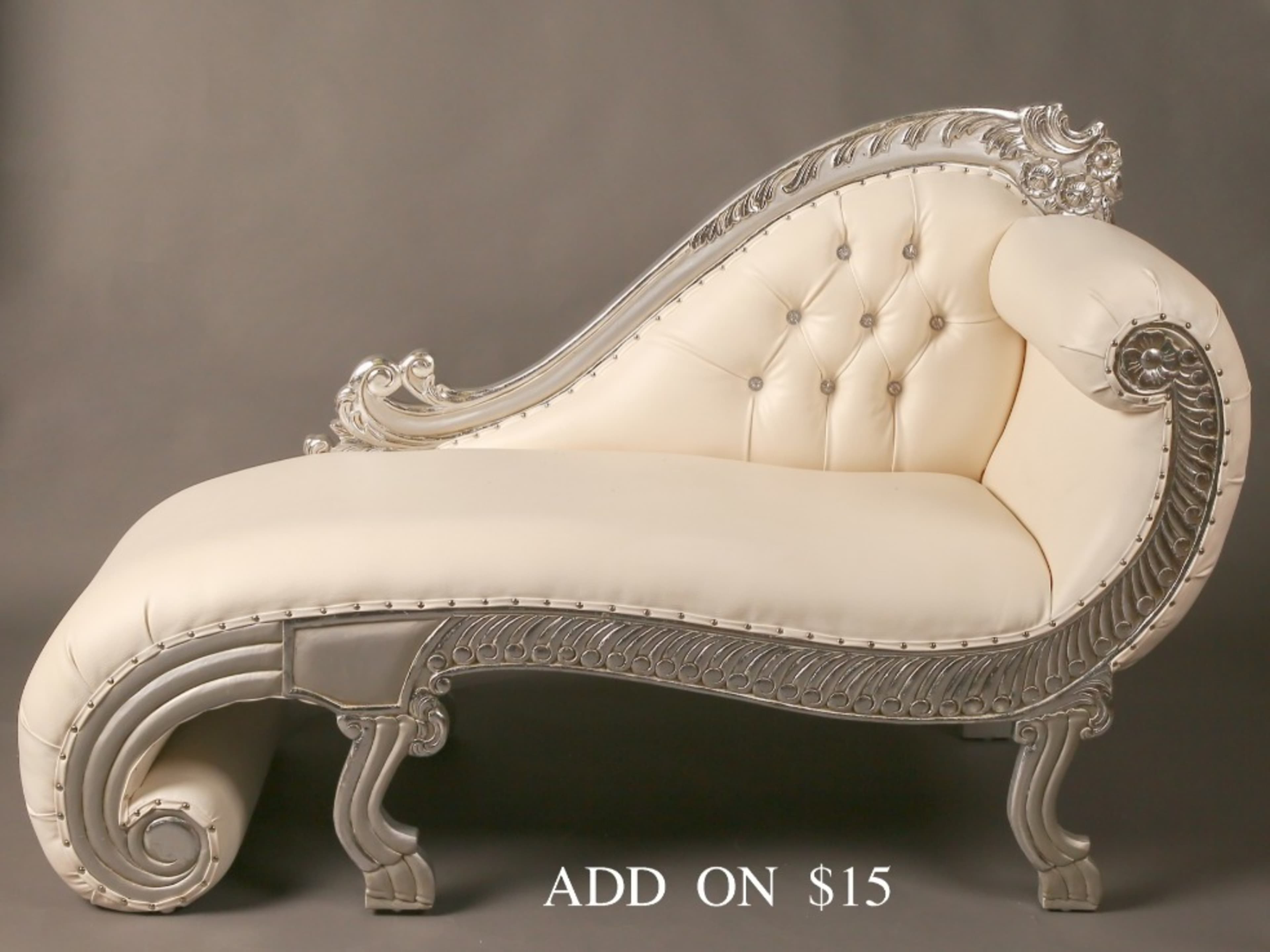 ANTIQUE WHITE BENCH