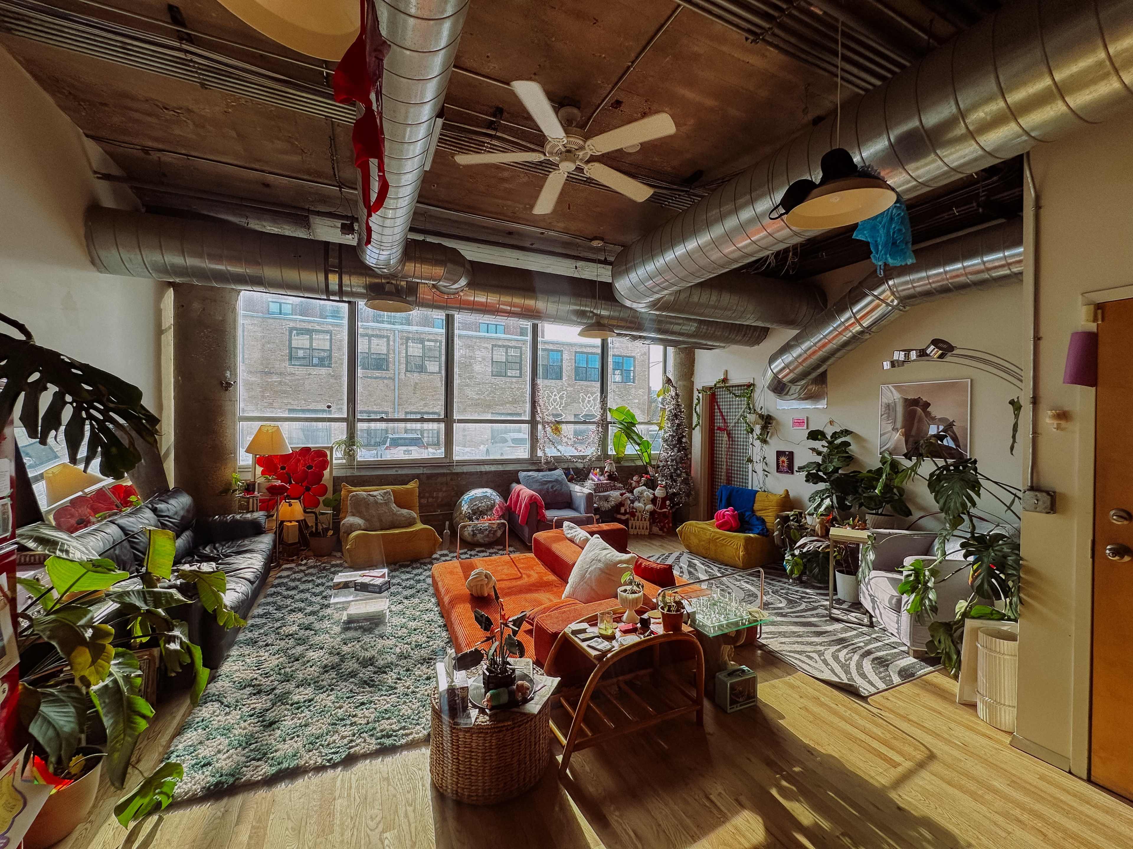 Colorful Sunlit Studio and Workspace in Ravenswood Image in Uptown, Chicago, IL