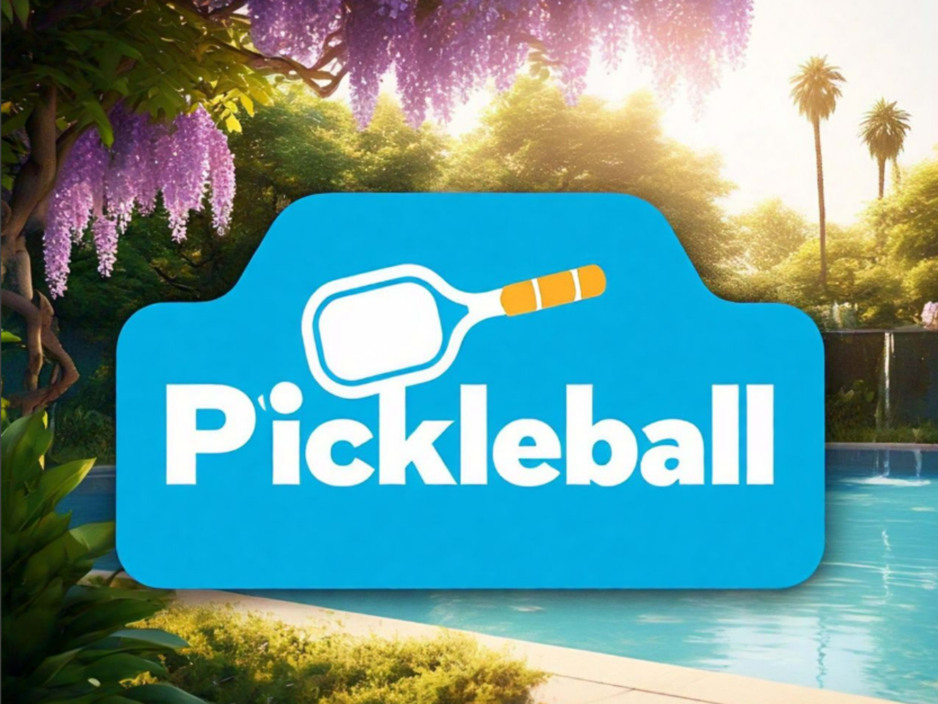 Pickleball Court on Tennis Court