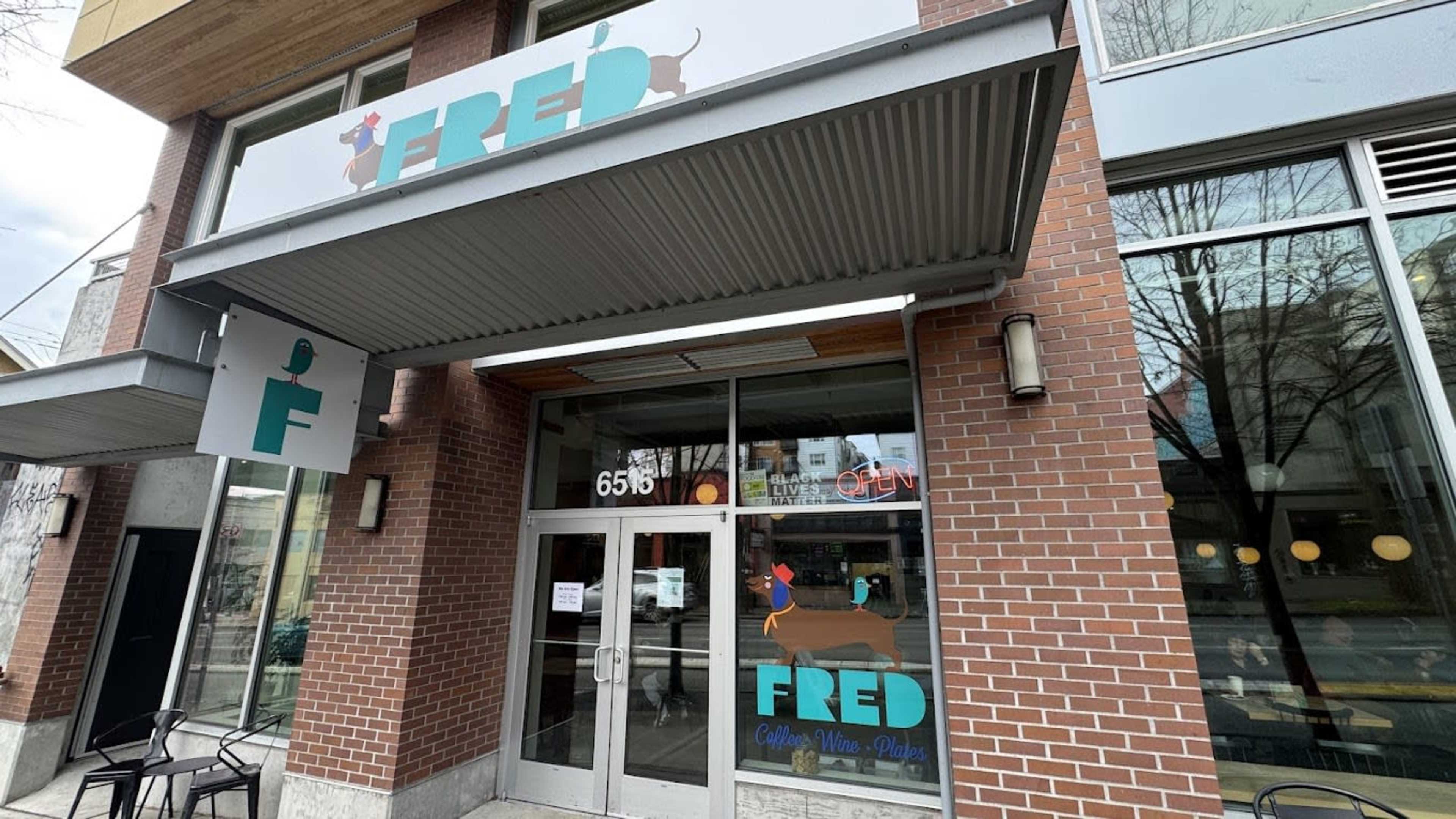 This cafe displays a great mix of a industrial and modern feel to it, making it a perfect place to relax and hangout, whilst also being a great place be productive and get things done. The cafe is located in a diverse area with homes and schools nearby, but it also consists of a city enviornment, along with the light rail being a 2 minute walk away. Lastly, best of all the coffee/staff/community is amazing. Image in Roosevelt, Seattle, WA
