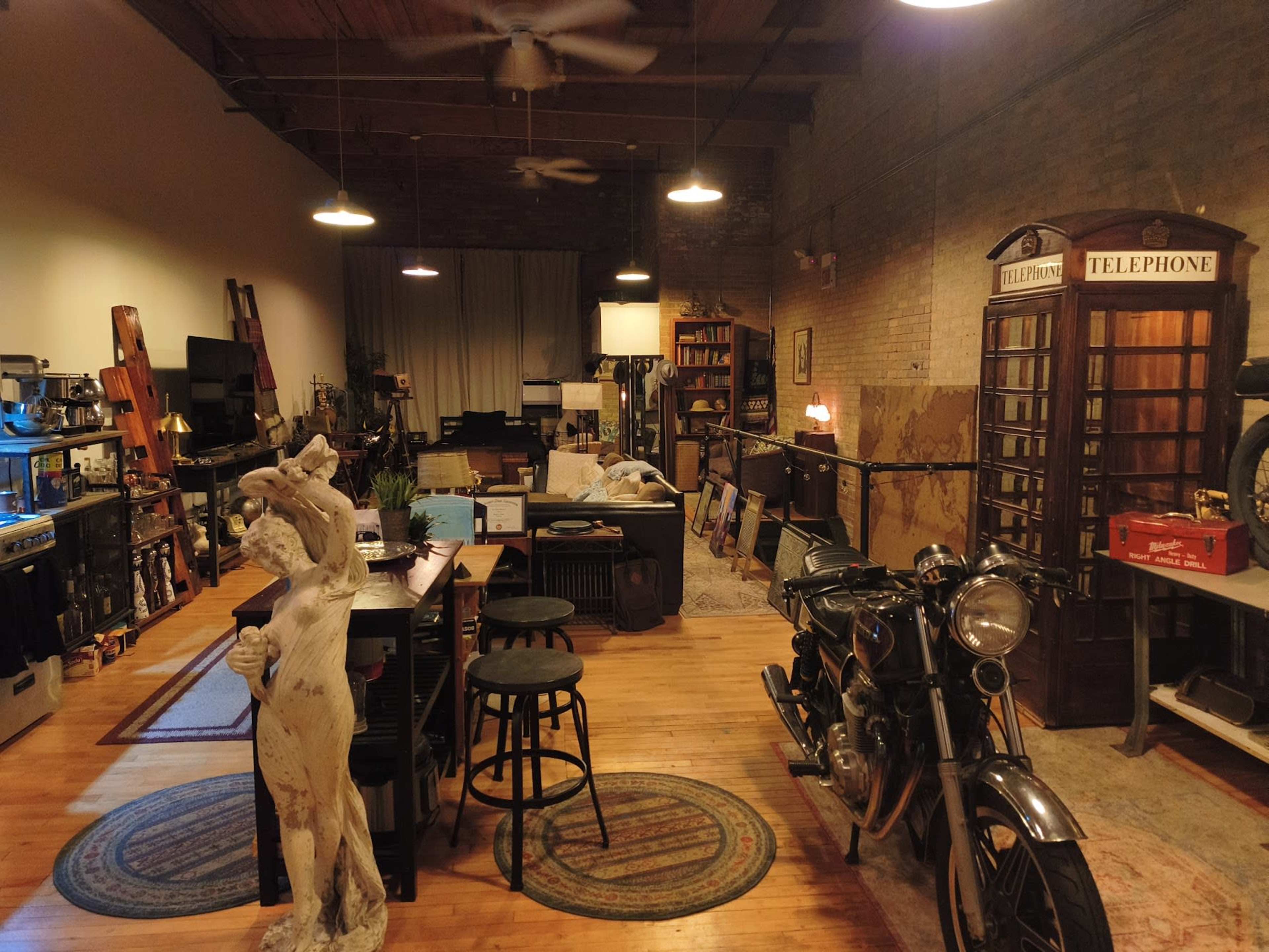 West Lakeview Motorcyclist Industrial Loft Image in Lake View, Chicago, IL
